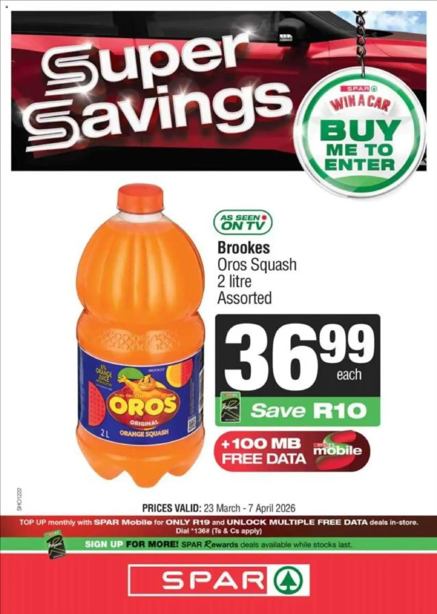 KWIKSPAR Specials - valid flyer from 23/03/2026, page 20 of 21