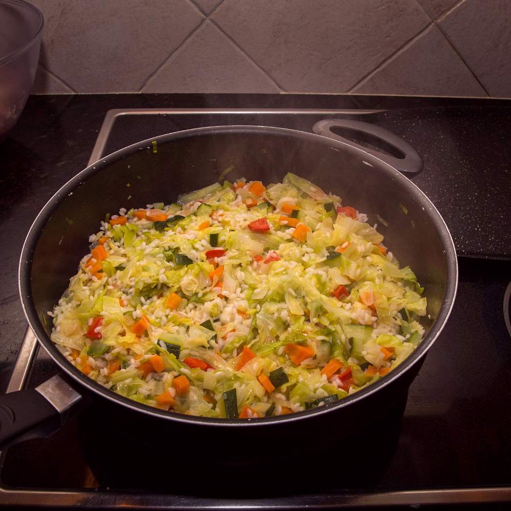 Riso con verdure