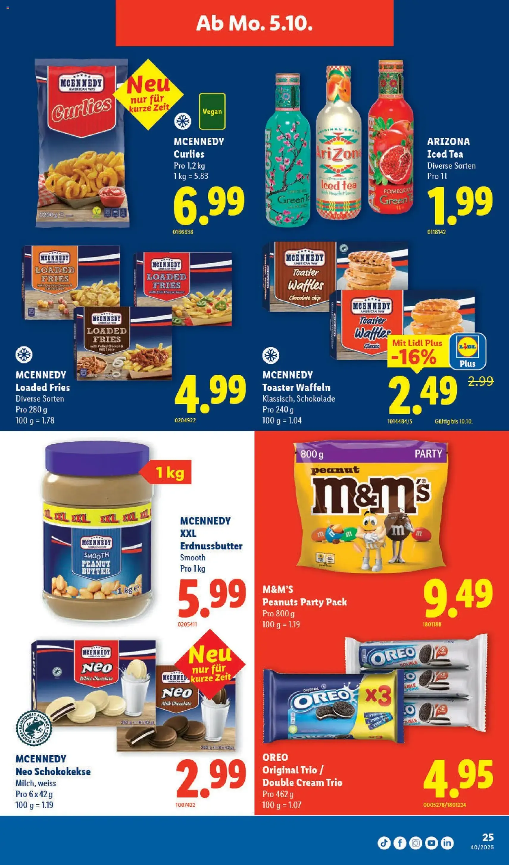 Lidl aktionen - Gültiger Prospekt ab 01.10.2026, Seite 25 von insgesamt 35
