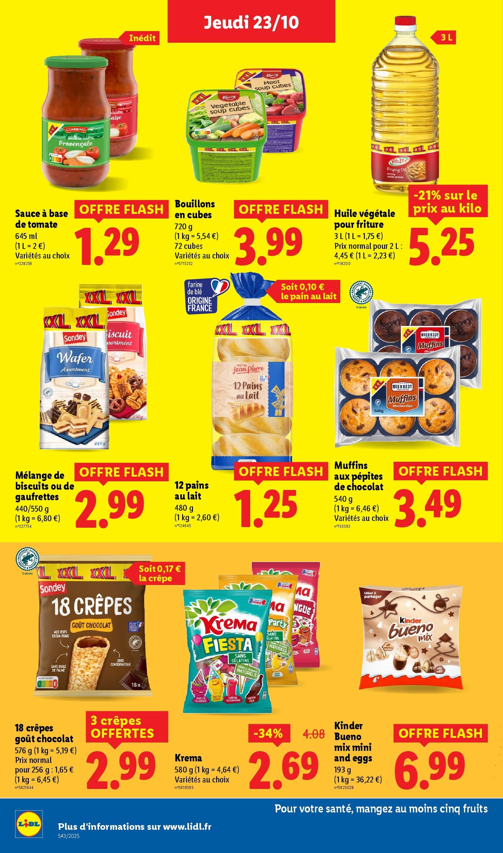 LIDL catalogue semaine 43 - brochure valable à partir du 23/10/2025, page 18 sur 84 LIDL catalogue semaine 43 - brochure valable à partir du 23/10/2025, page 18 sur 84