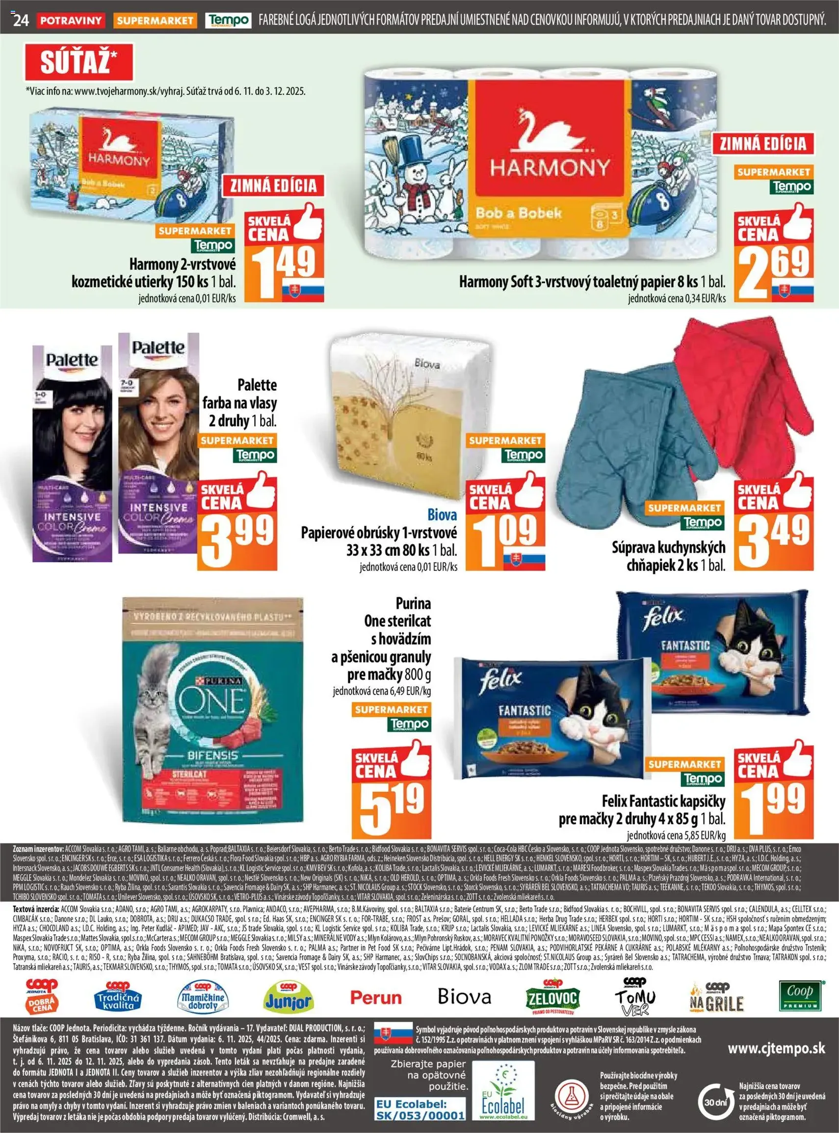 COOP Jednota leták - platný leták od 06.11.2025 strana 24 z 28
