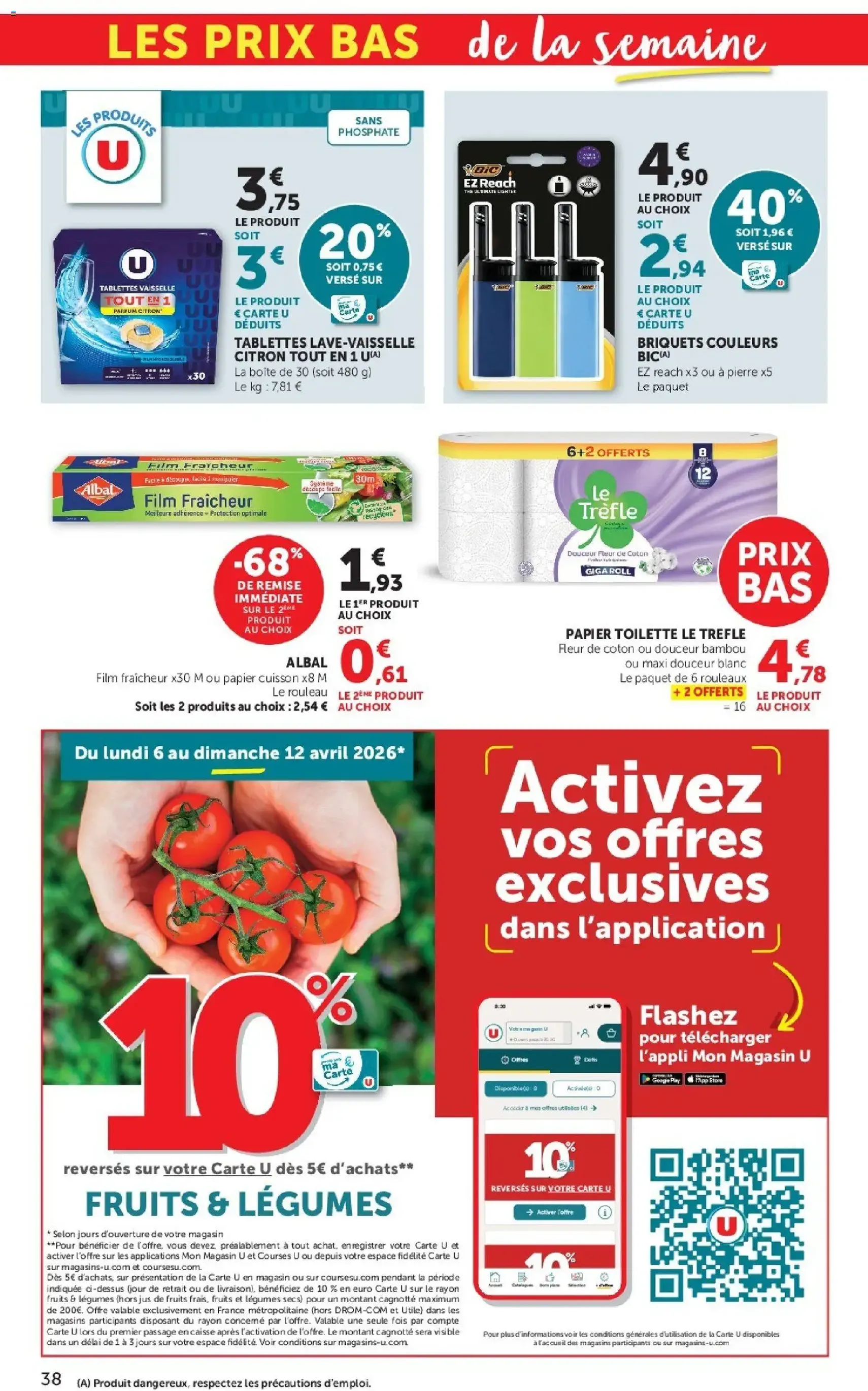 Super U catalogue - brochure valable à partir du 08/04/2026, page 38 sur 48