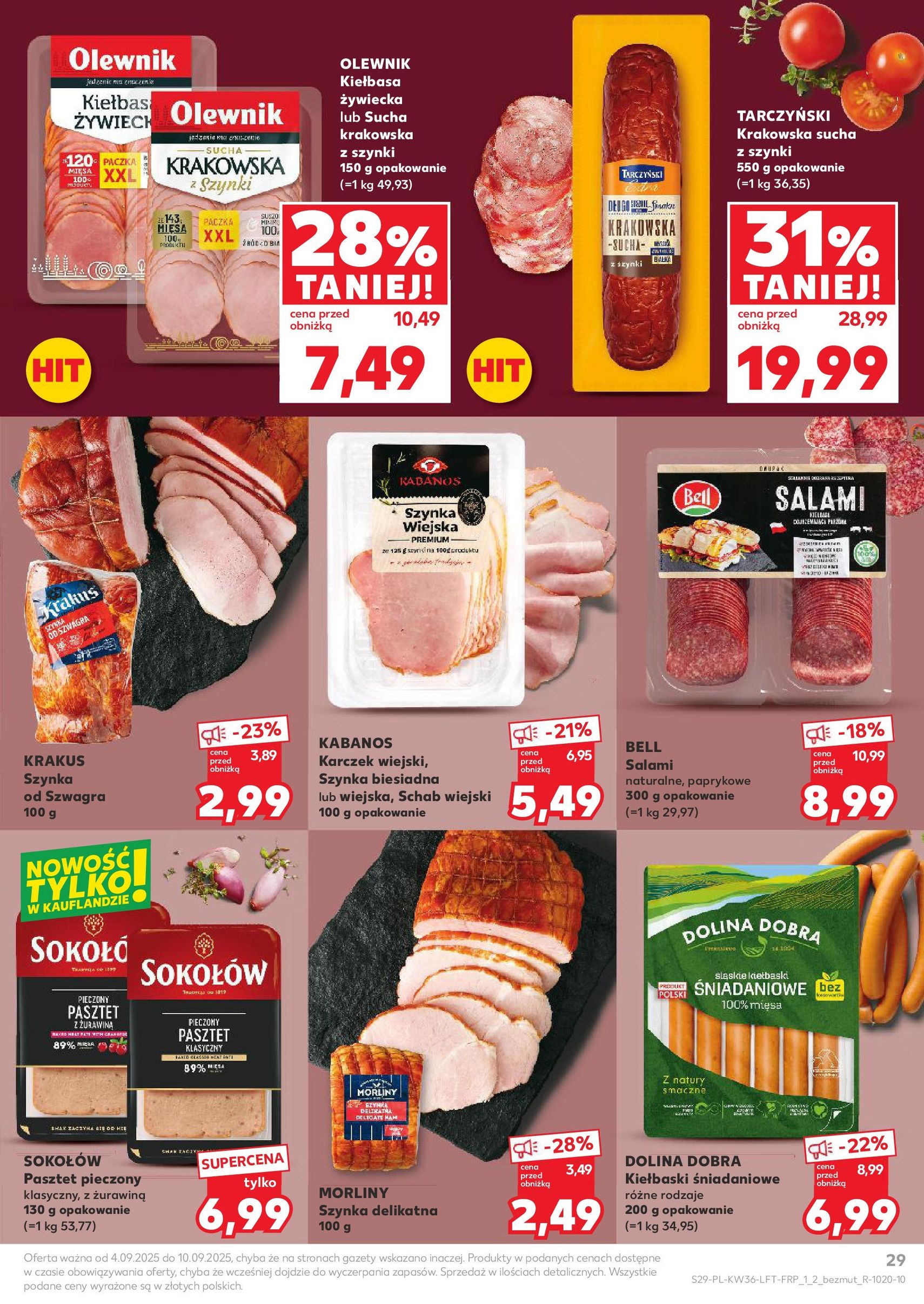 Kaufland gazetka - ważny gazetka od 04.09.2025 strona 29 z 57 Kaufland gazetka - ważny gazetka od 04.09.2025 strona 29 z 57
