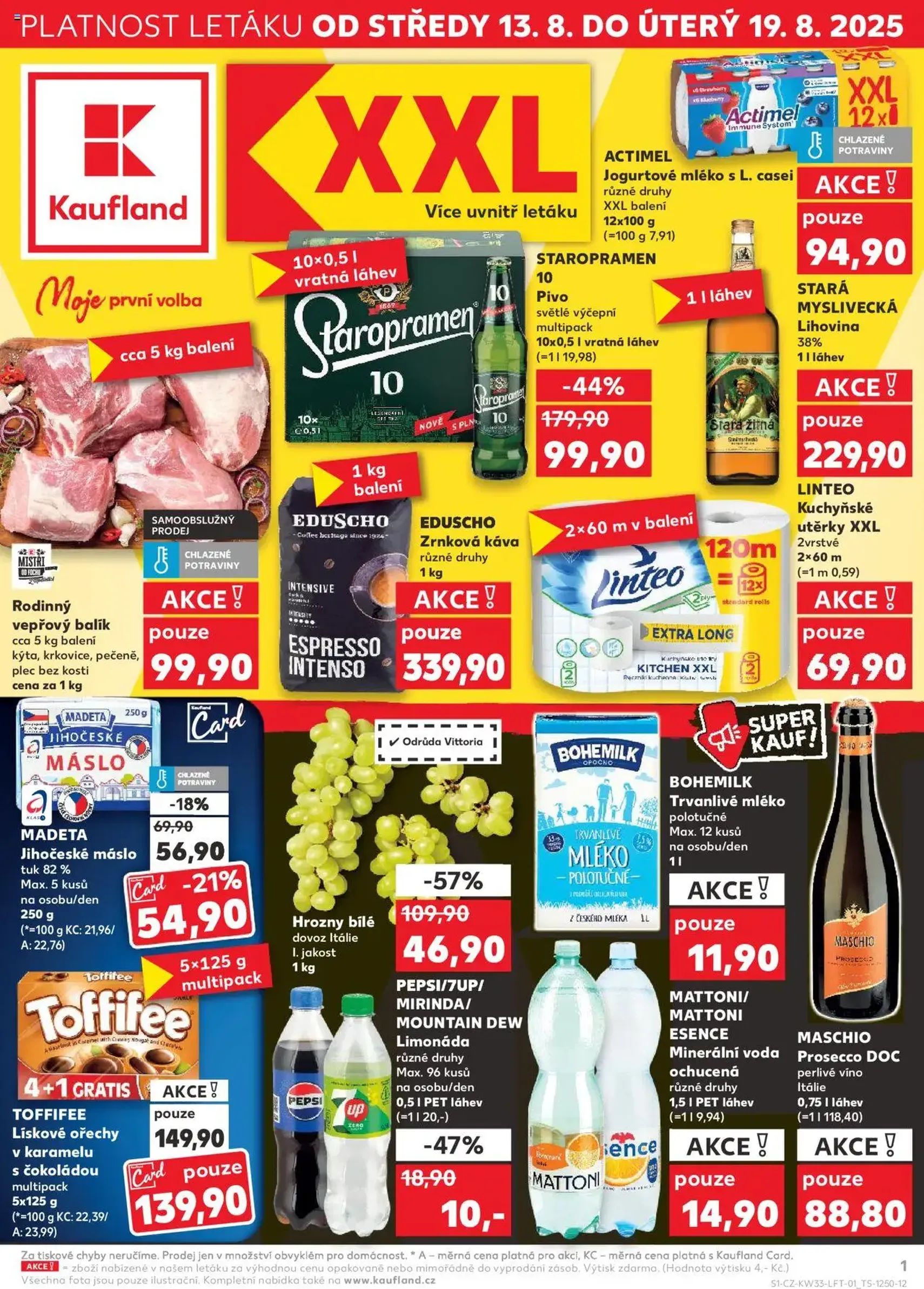 Kaufland leták - platný leták od 13.08.2025 strana 1 z 90 Kaufland leták - platný leták od 13.08.2025 strana 1 z 90