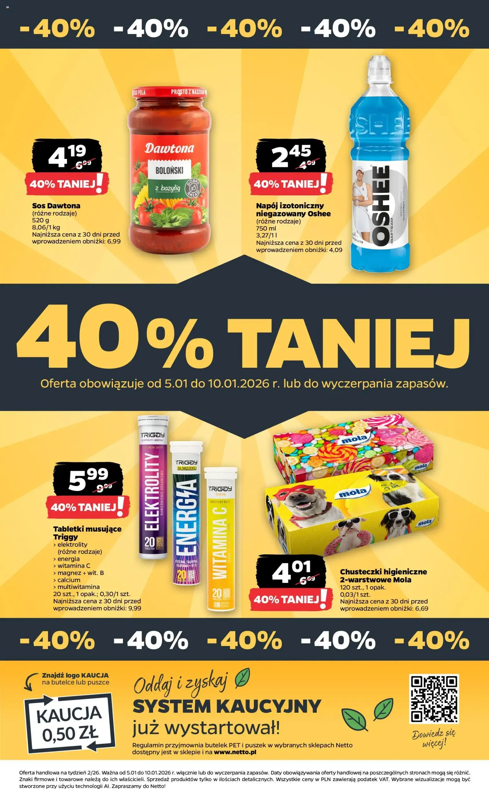 Netto gazetka - Spożywcza - ważny gazetka od 05.01.2026 strona 32 z 33