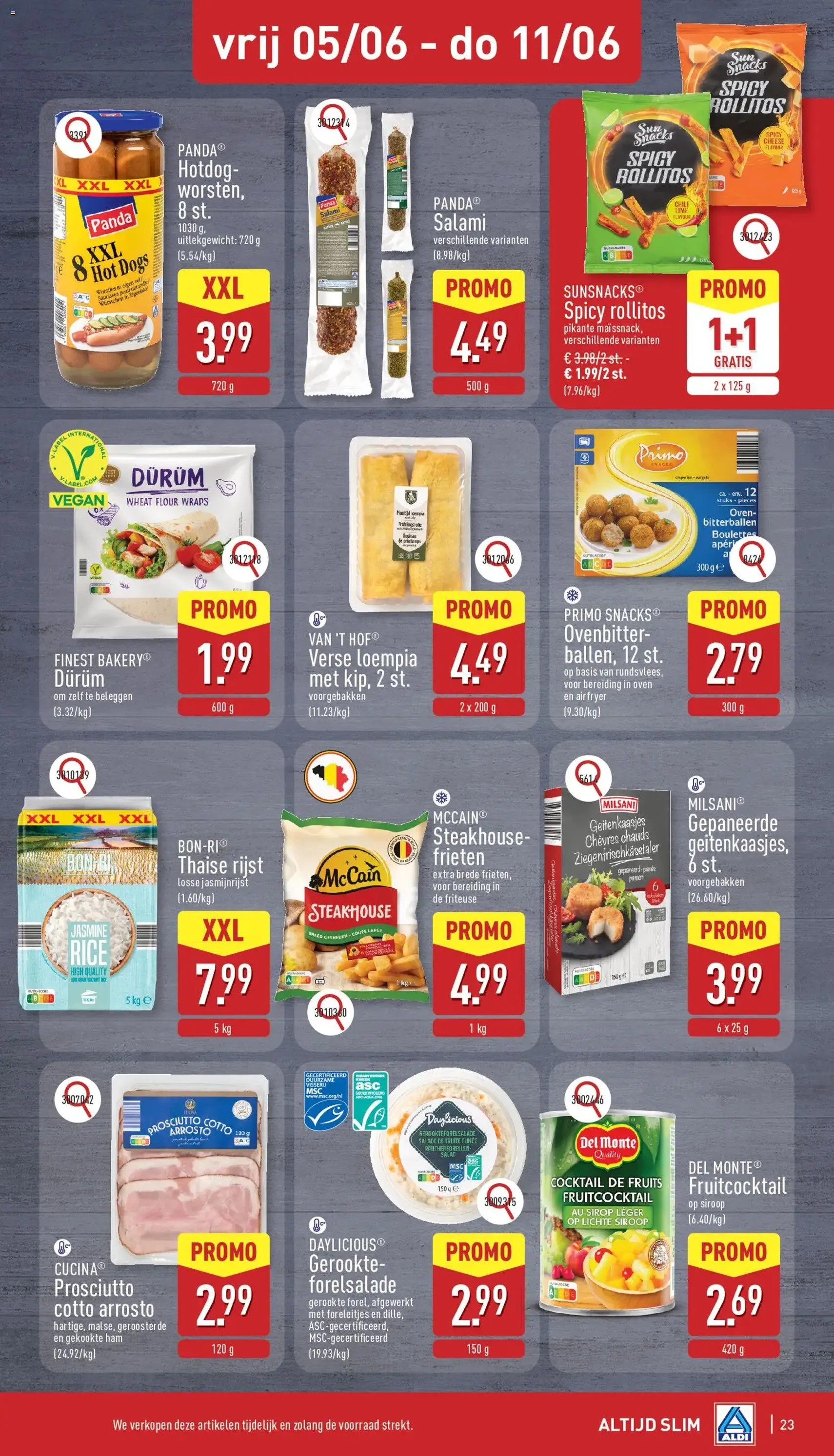Aldi folder week 23 - geldige folder vanaf 01/06/2026 pagina 23 van 34