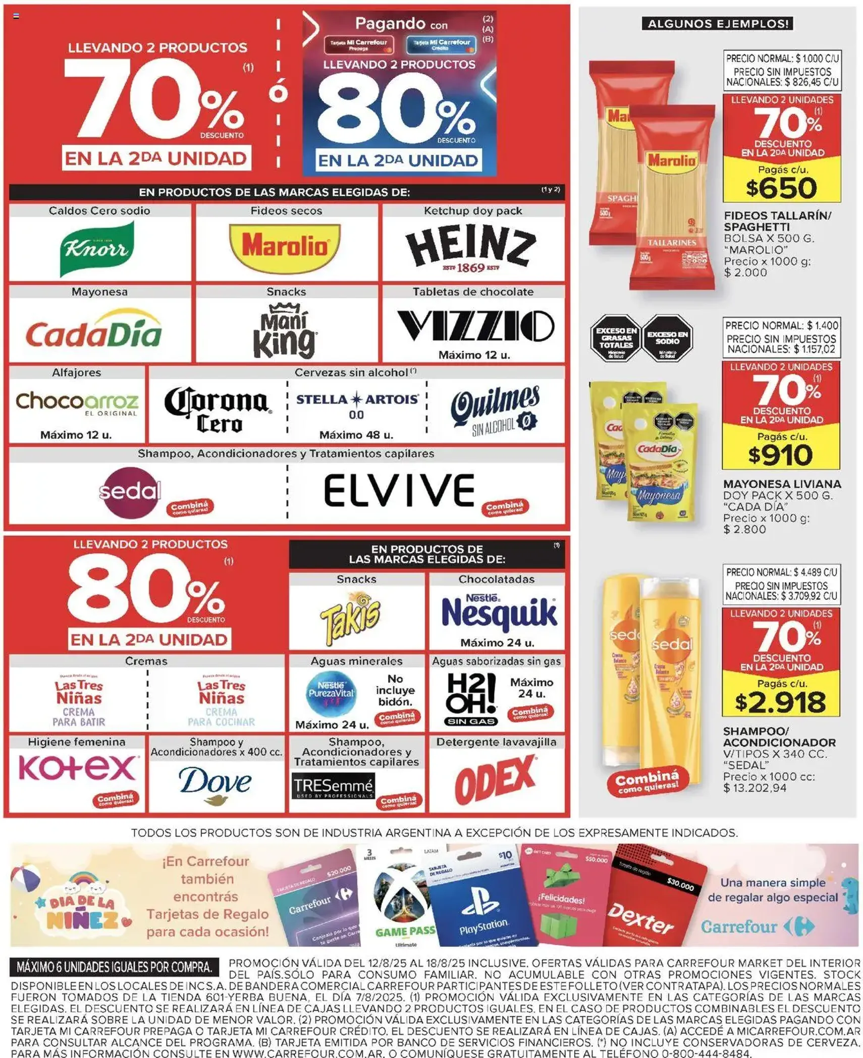 Carrefour Market catálogo - folleto válido desde 12/08/2025 página 6 de 21 Carrefour Market catálogo - folleto válido desde 12/08/2025 página 6 de 21