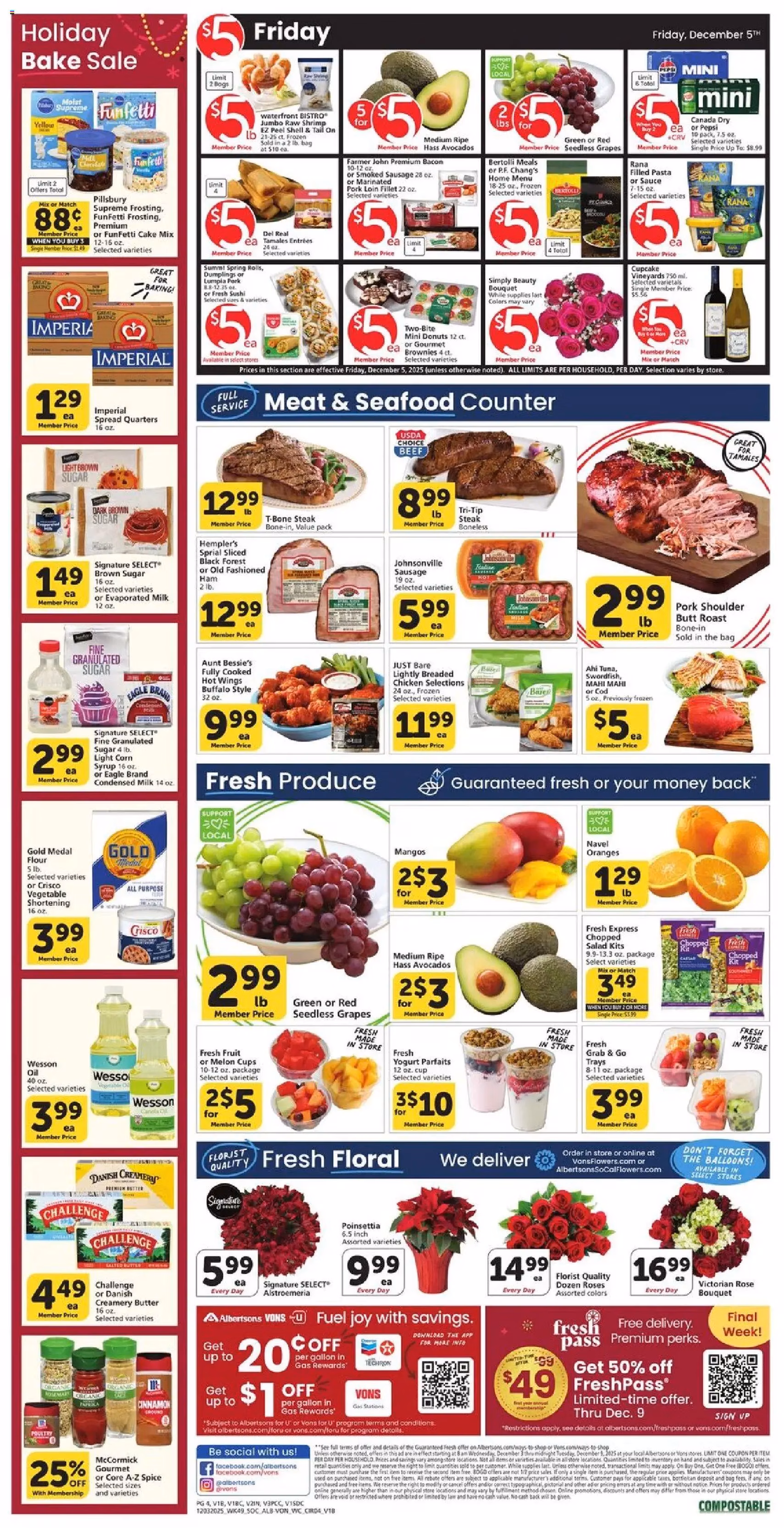 Vons Weekly Ad - valid flyer from 12/03/2025, page 3 of 6