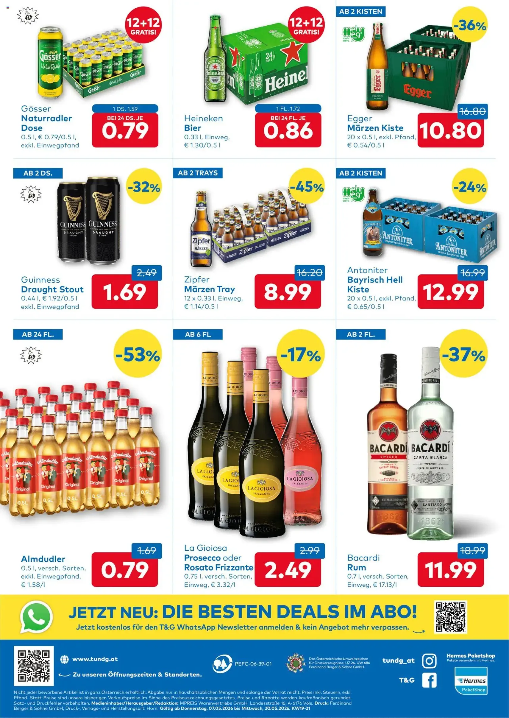 T&G Flugblatt - Gültiger Prospekt ab 07.05.2026, Seite 8 von insgesamt 10