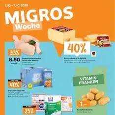 Migros aktionen - Prospekt Vorschau gültig ab 01.10.2026