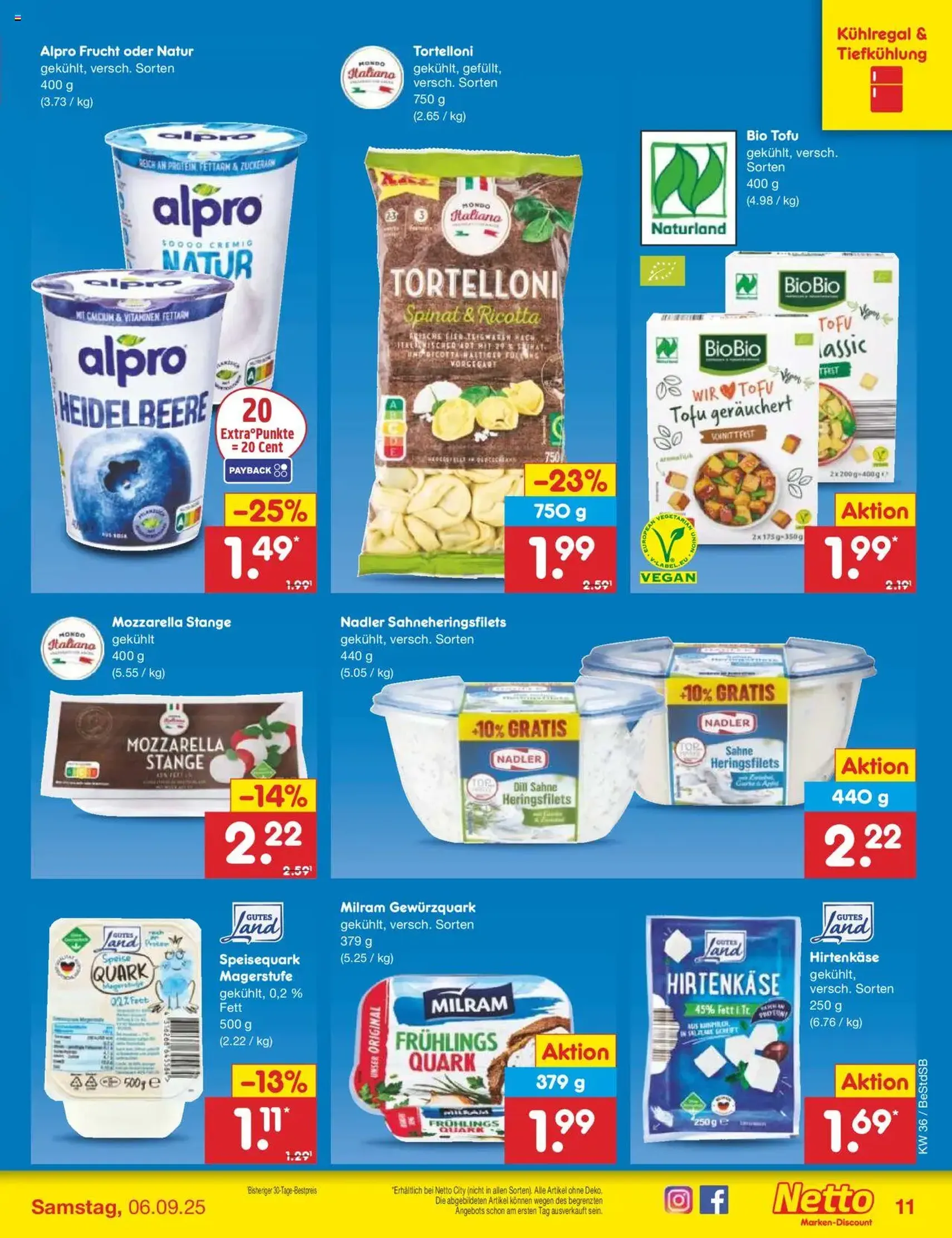 Netto Marken-Discount Prospekt - Gültiger Prospekt ab 01.09.2025, Seite 13 von insgesamt 65 Netto Marken-Discount Prospekt - Gültiger Prospekt ab 01.09.2025, Seite 13 von insgesamt 65