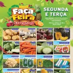 Savegnago - Ofertas da semana - pré-visualização do folheto, válido a partir de 28/07/2025