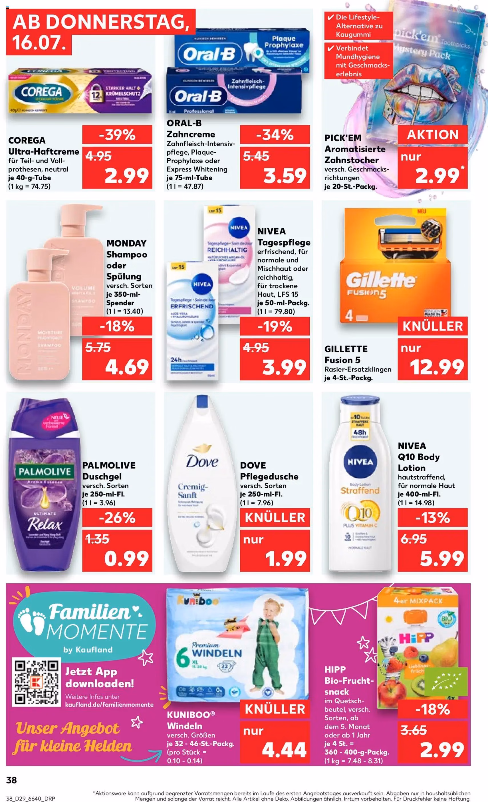 Kaufland Prospekt - Gültiger Prospekt ab 16.07.2026, Seite 38 von insgesamt 56