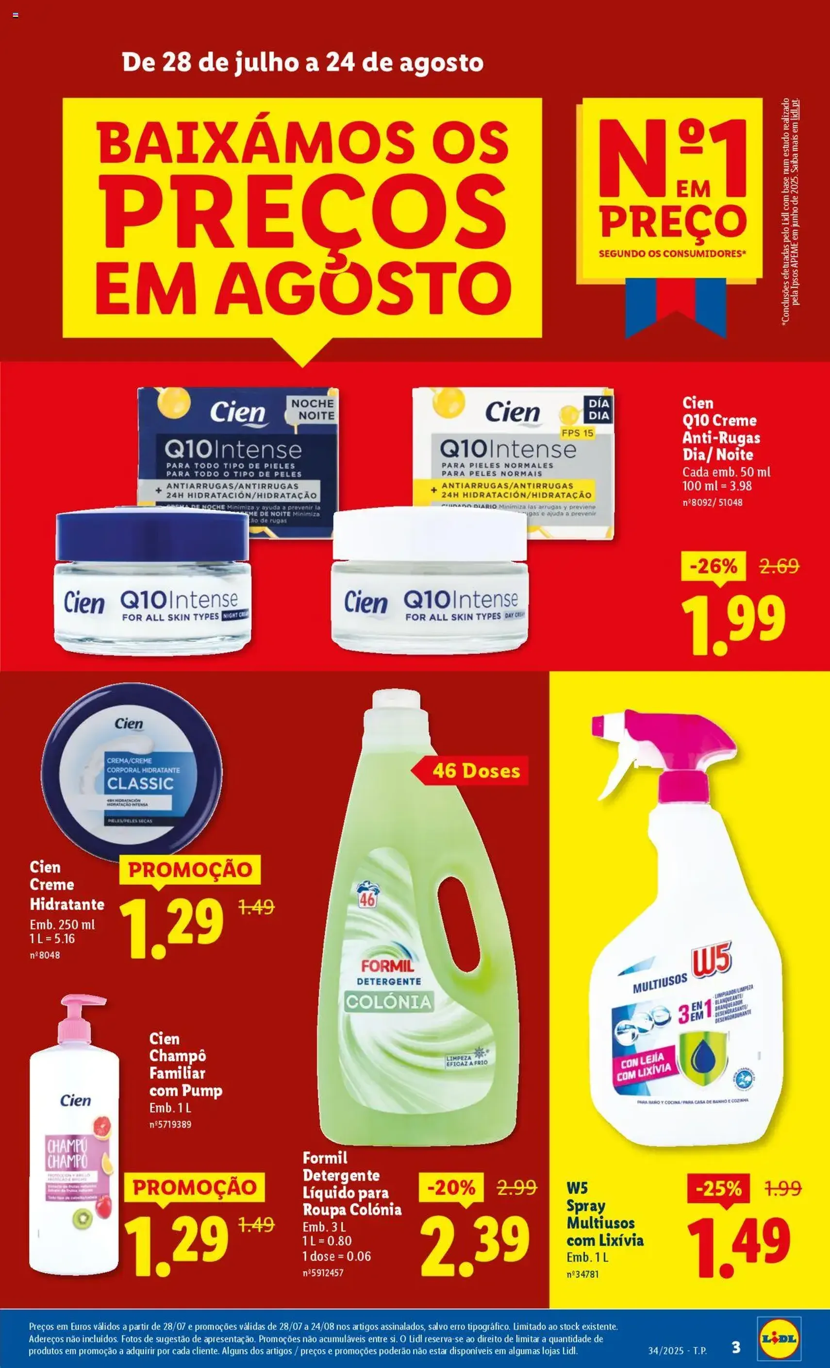 Lidl folheto - folheto válido a partir de 18/08/2025 página 3 de 44 Lidl folheto - folheto válido a partir de 18/08/2025 página 3 de 44