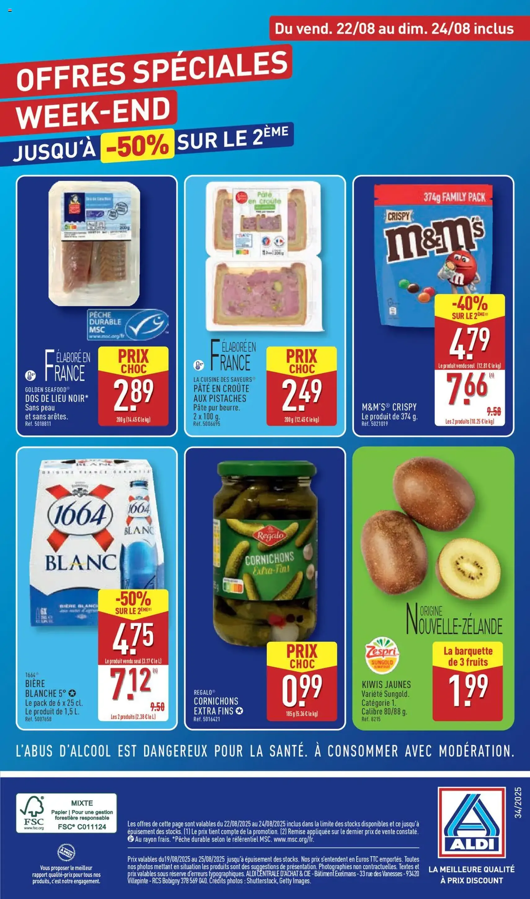 Aldi catalogue semaine 34 - brochure valable à partir du 19/08/2025, page 42 sur 43 Aldi catalogue semaine 34 - brochure valable à partir du 19/08/2025, page 42 sur 43