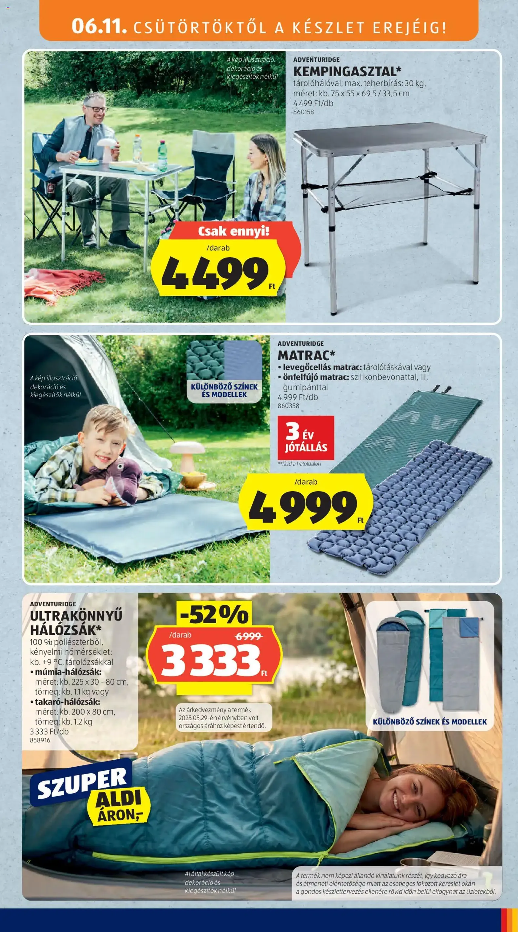 Aldi akciós újság - 2026.06.11. érvényes szórólap 23 oldal 61 oldalból