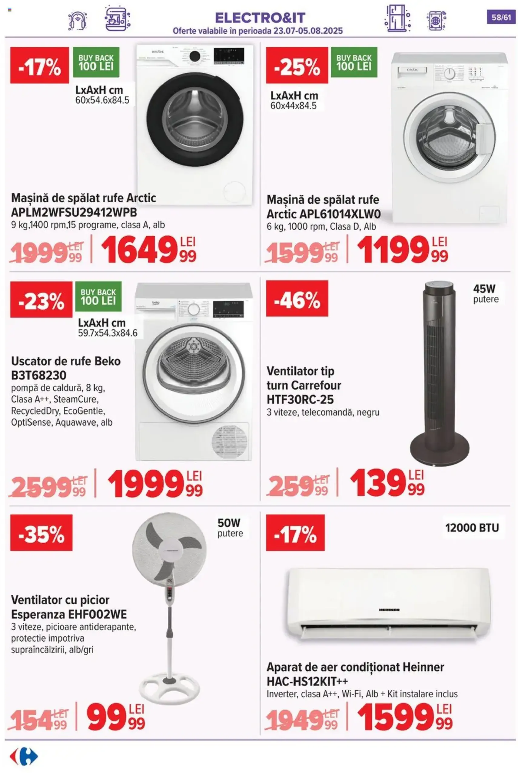 Catalog Carrefour - cataloage valabile începând cu 30.07.2025 pagina 59 din 62 Catalog Carrefour - cataloage valabile începând cu 30.07.2025 pagina 59 din 62