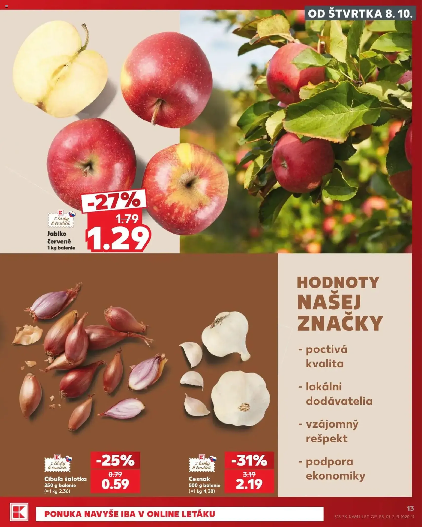 Kaufland leták - platný leták od 08.10.2026 strana 13 z 86
