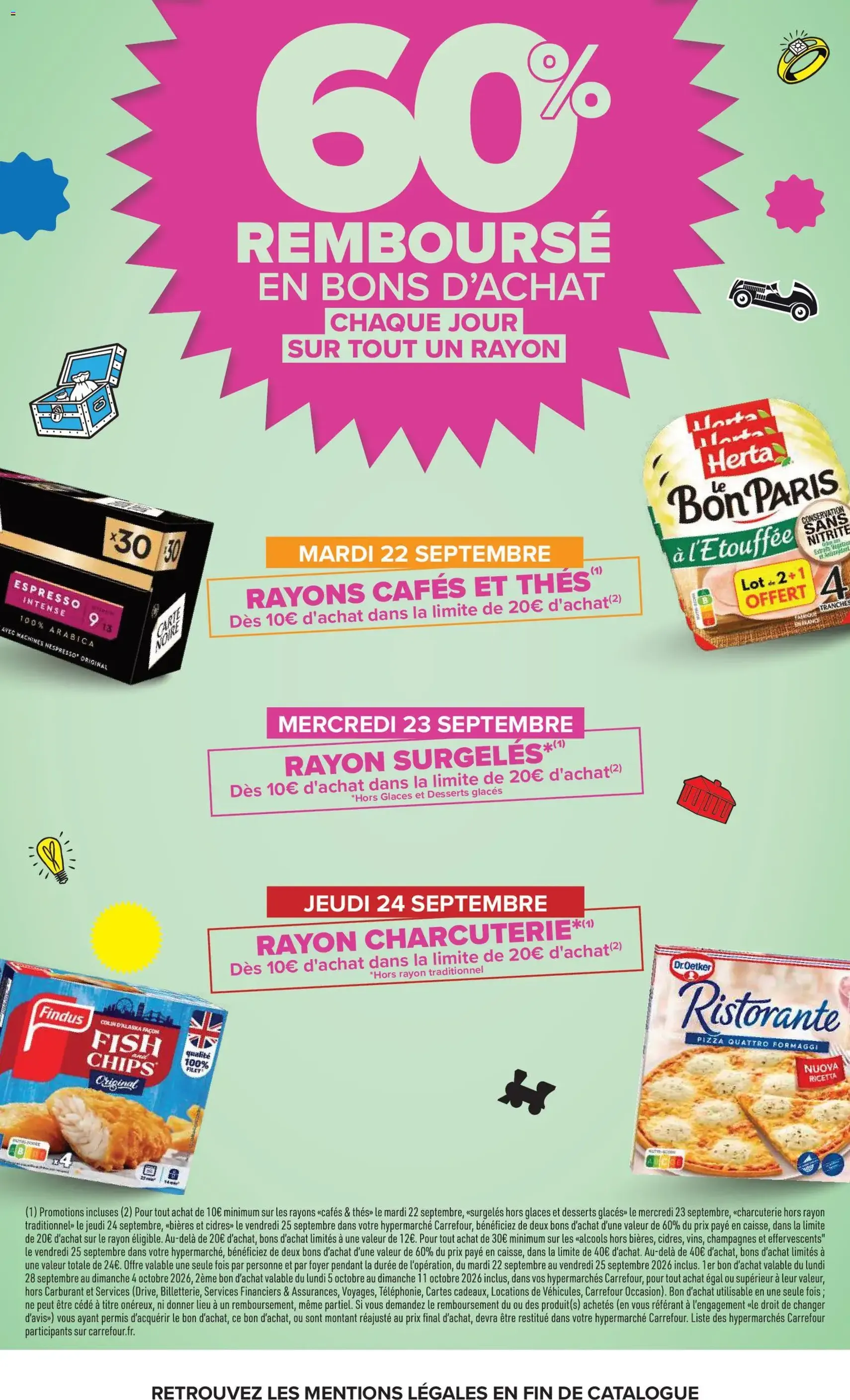 Carrefour catalogue - brochure valable à partir du 22/09/2026, page 4 sur 102