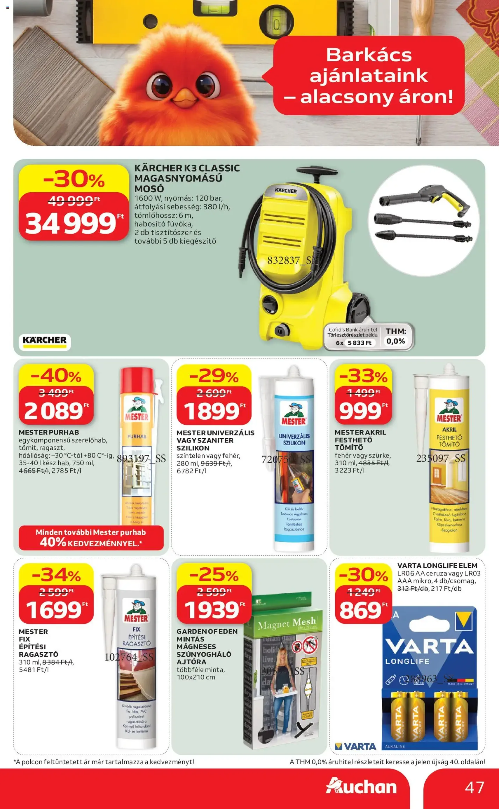 Auchan akciós újság - 2026.05.21. érvényes szórólap 47 oldal 52 oldalból