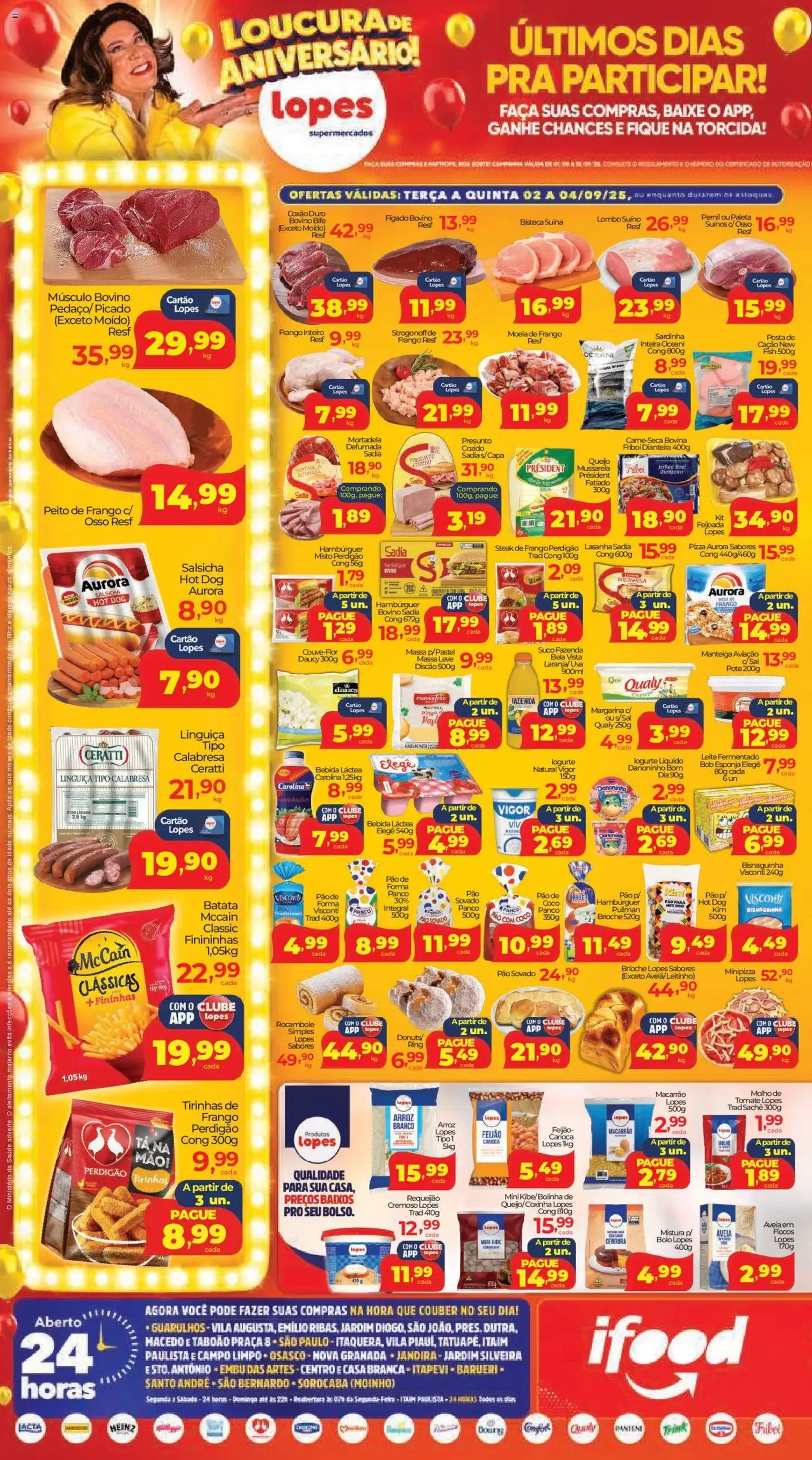 Lopes Supermercados - Ofertas da semana - folheto válido a partir de 02/09/2025 página 2 de 4