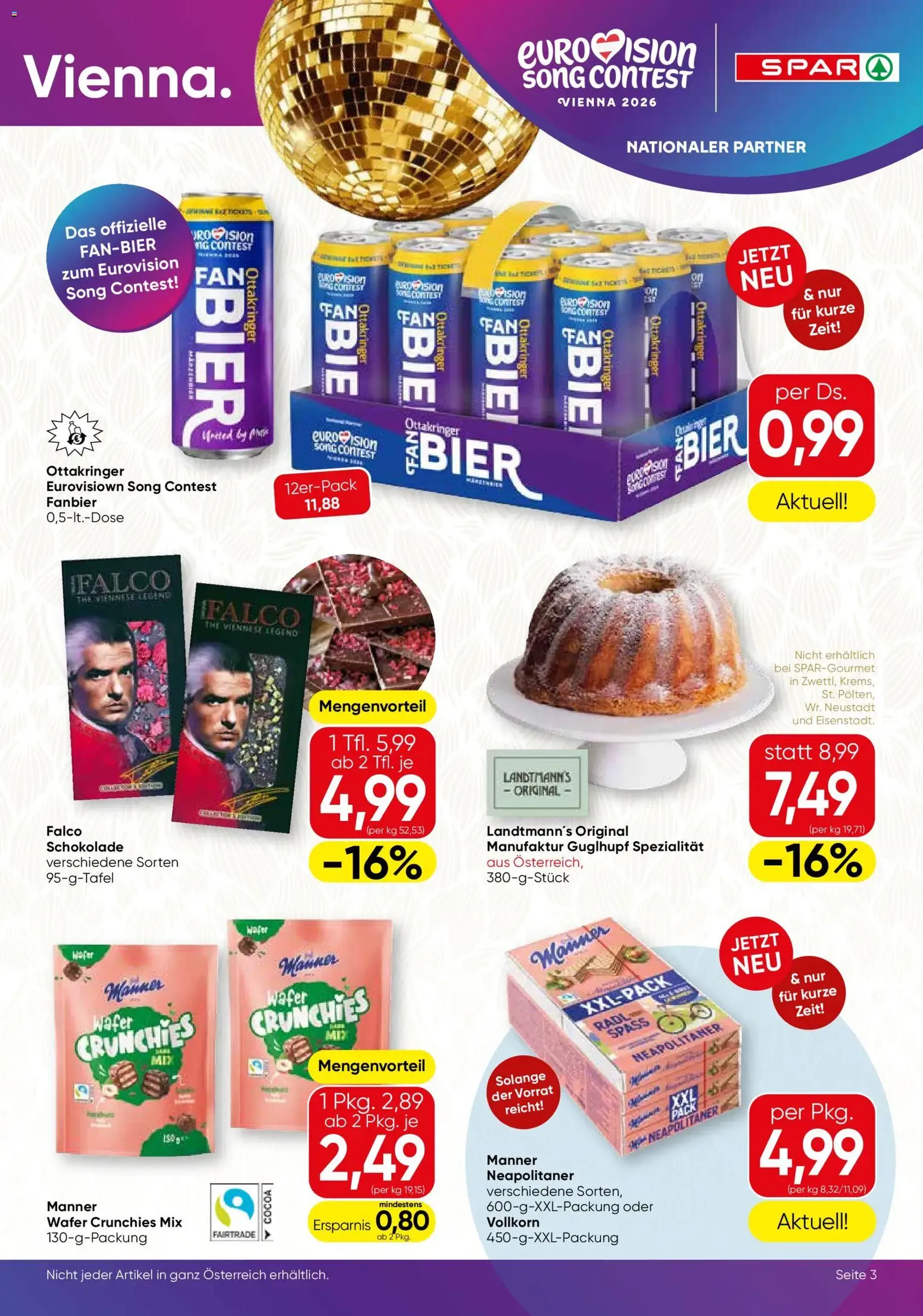 SPAR Gourmet Flugblatt - Gültiger Prospekt ab 13.05.2026, Seite 3 von insgesamt 8