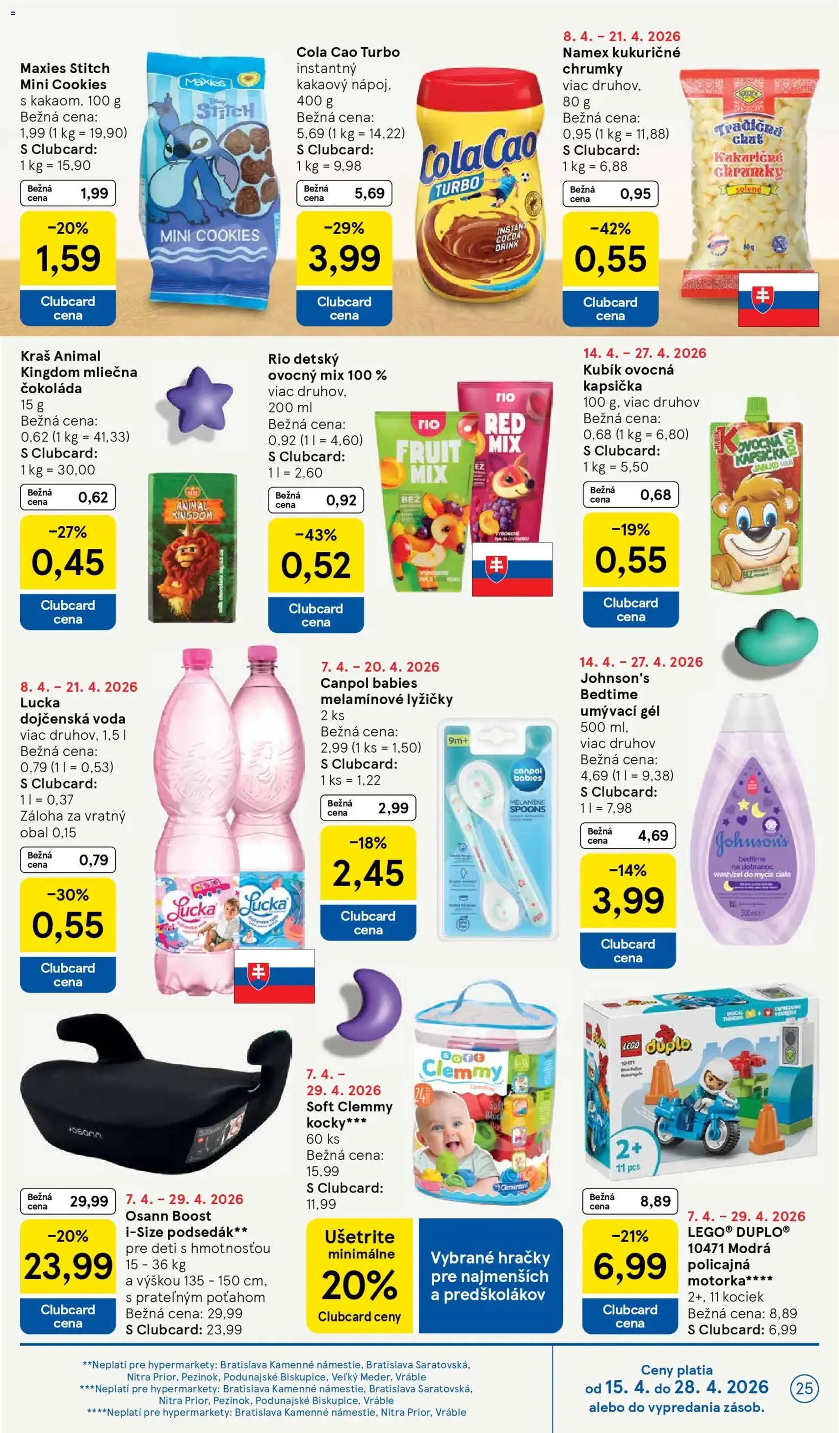 Tesco Hypermarket - leták - platný leták od 15.04.2026 strana 25 z 37