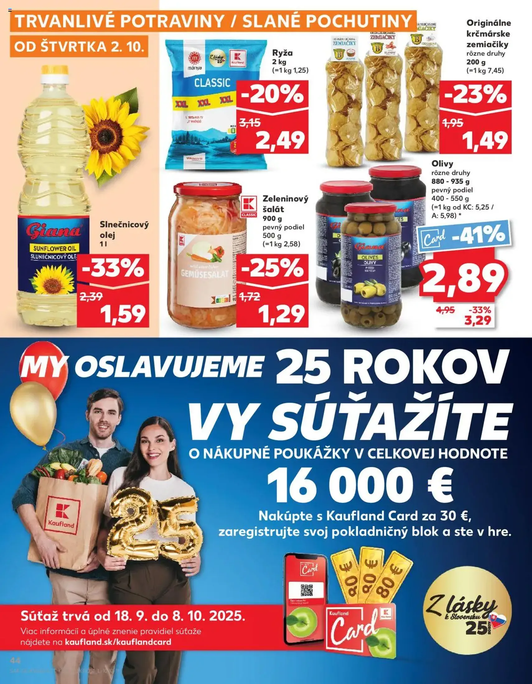 Kaufland Bratislava-Avion - platný leták od 02.10.2025 strana 44 z 78 Kaufland Bratislava-Avion - platný leták od 02.10.2025 strana 44 z 78