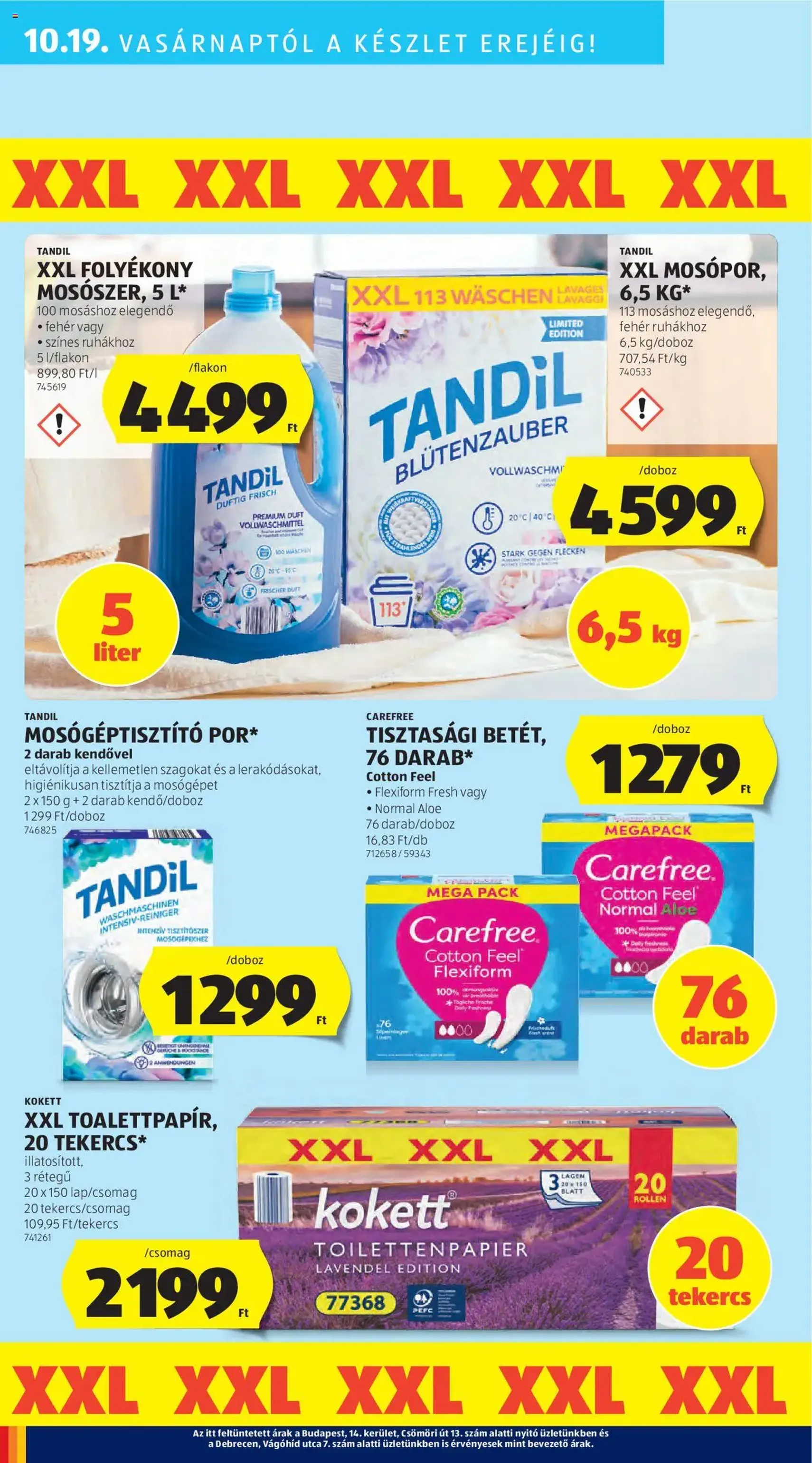 Aldi Akciós újság - 2025.10.16. érvényes szórólap 40 oldal 50 oldalból Aldi Akciós újság - 2025.10.16. érvényes szórólap 40 oldal 50 oldalból