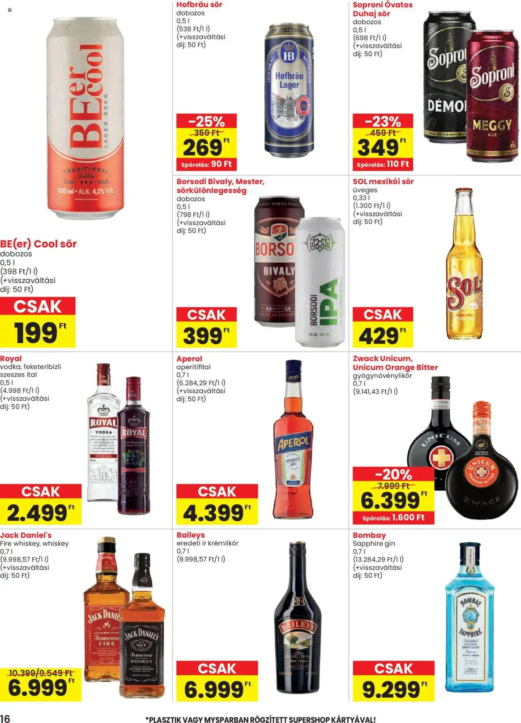 Spar Akciós újság - 2025.10.16. érvényes szórólap 16 oldal 20 oldalból Spar Akciós újság - 2025.10.16. érvényes szórólap 16 oldal 20 oldalból