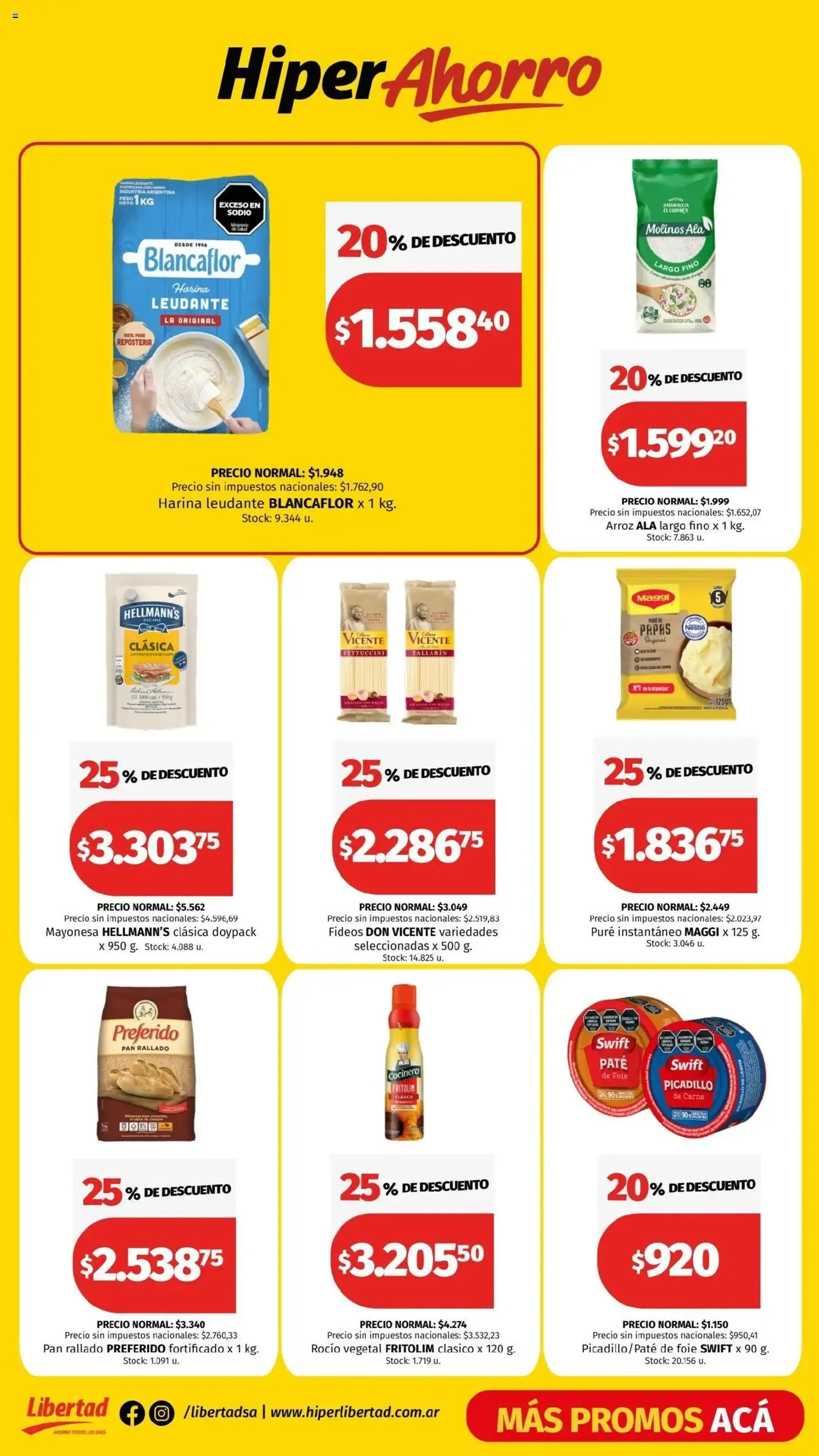 Hipermercado Libertad catálogo - folleto válido desde 09/10/2025 página 2 de 9 Hipermercado Libertad catálogo - folleto válido desde 09/10/2025 página 2 de 9