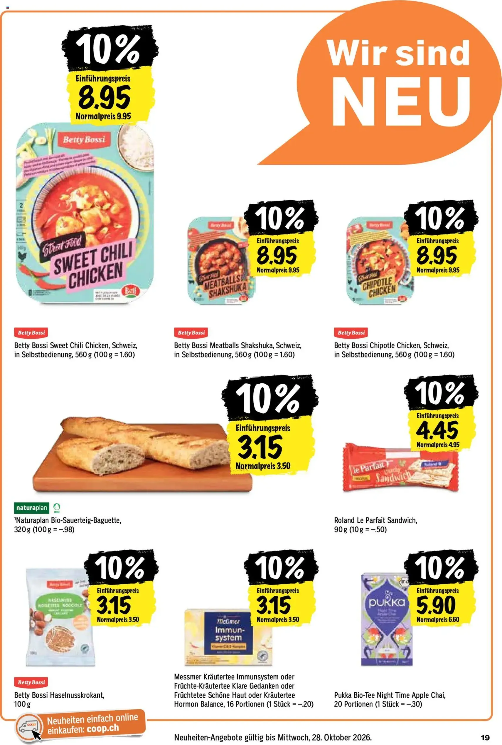 Coop aktionen - Gültiger Prospekt ab 15.10.2026, Seite 19 von insgesamt 24