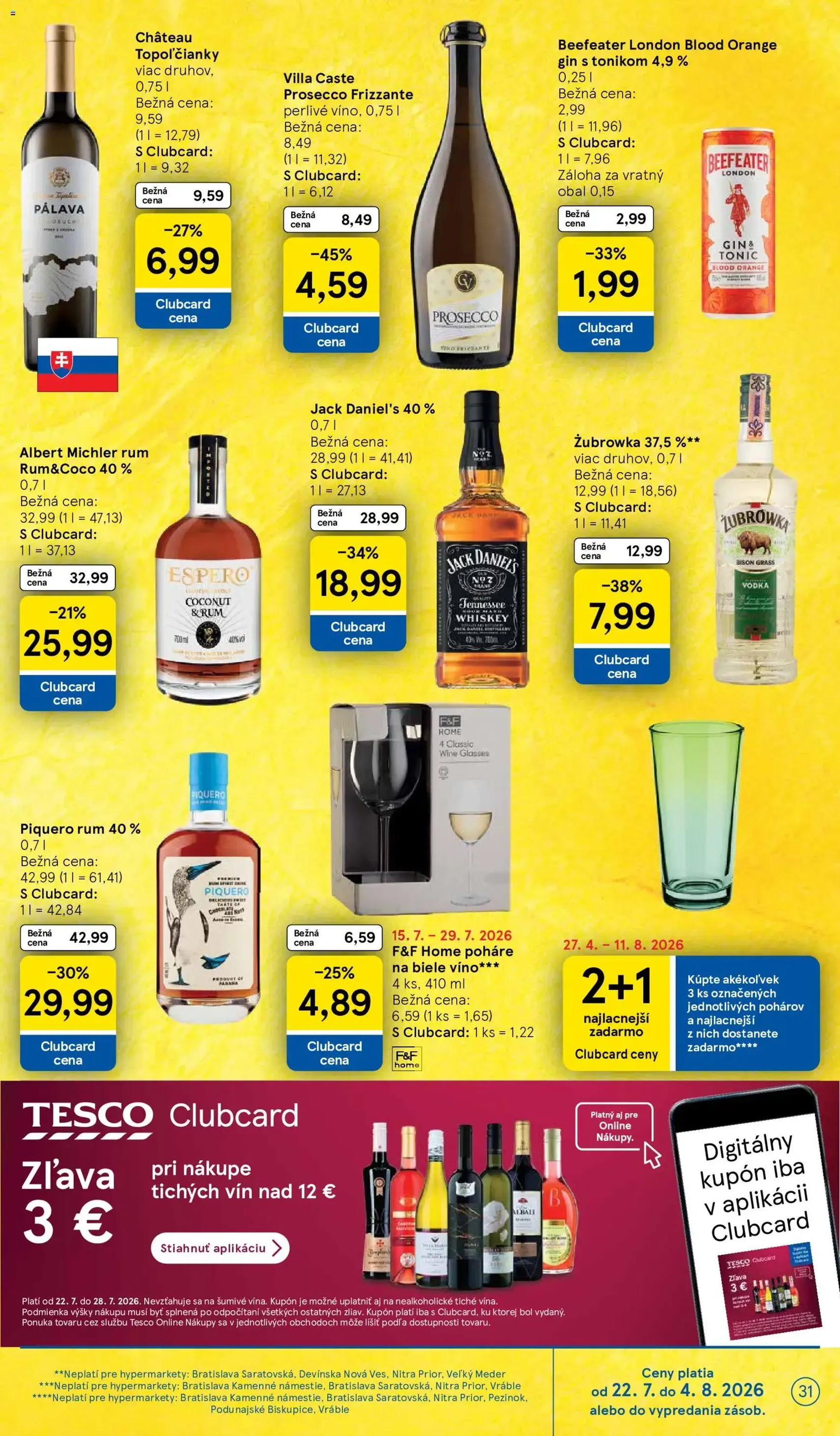 Tesco Hypermarket - leták - platný leták od 22.07.2026 strana 31 z 50