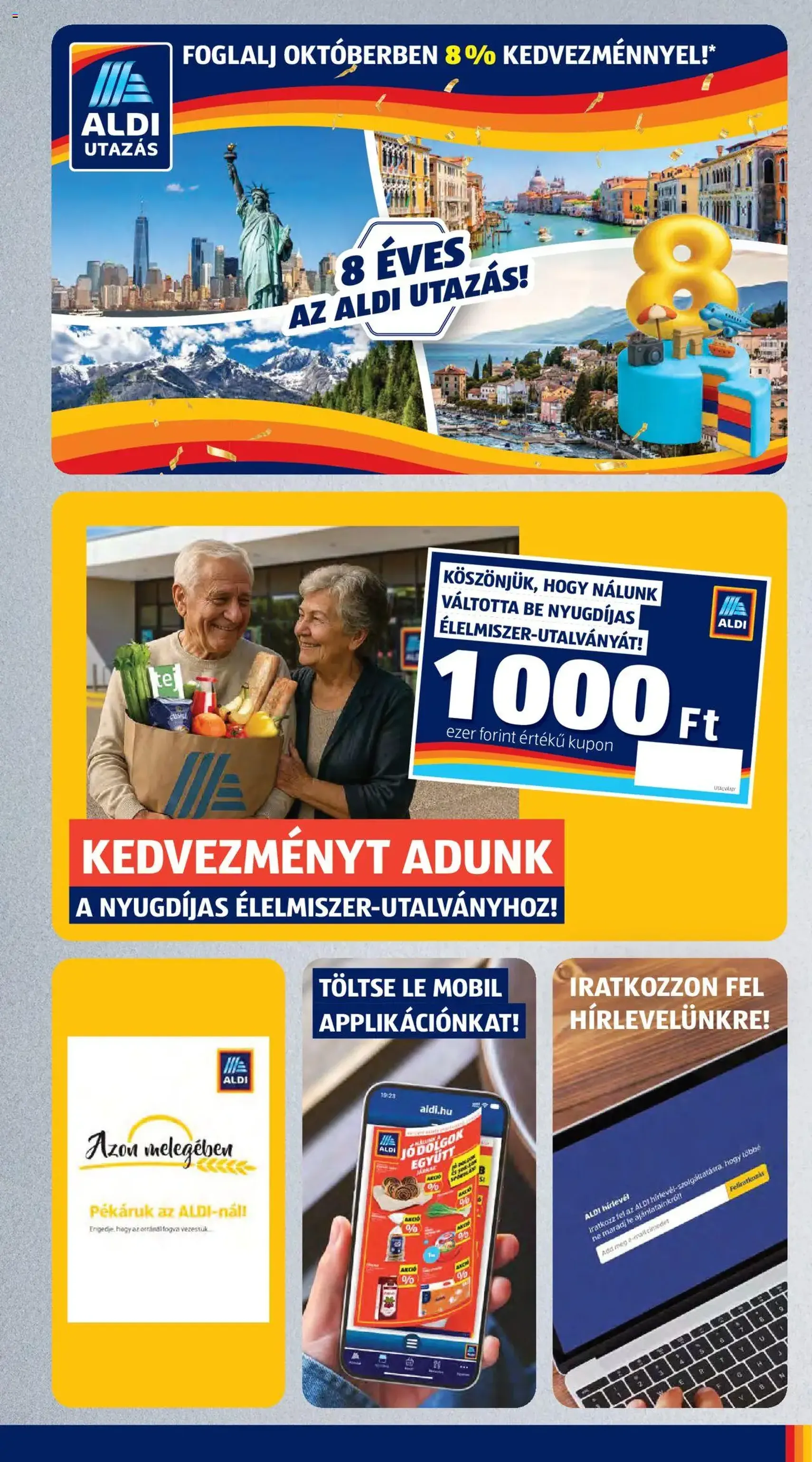 Aldi Akciós újság - 2025.10.09. érvényes szórólap 3 oldal 48 oldalból Aldi Akciós újság - 2025.10.09. érvényes szórólap 3 oldal 48 oldalból