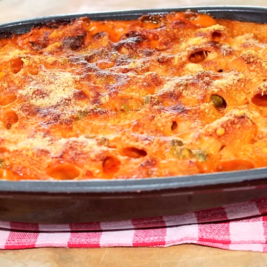 Anteprima ricetta Pasta pasticciata al forno