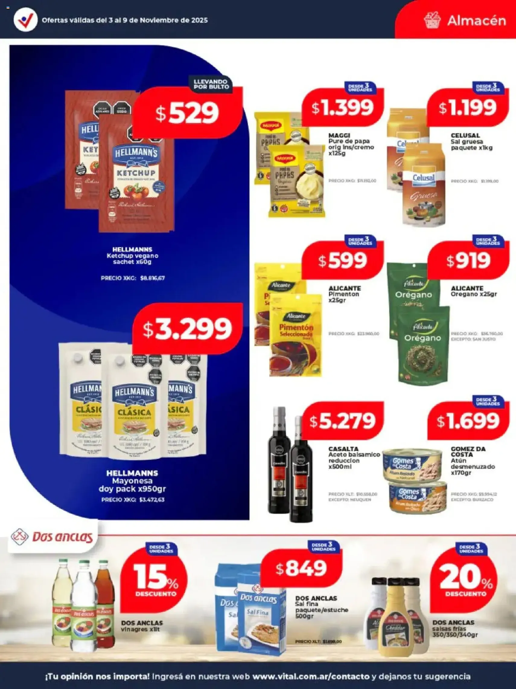 Vital ofertas - Neuquén - folleto válido desde 03/11/2025 página 11 de 22