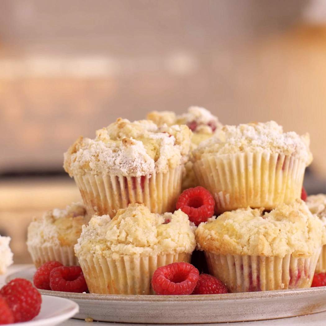 Muffin alla Lampone per San Valentino
