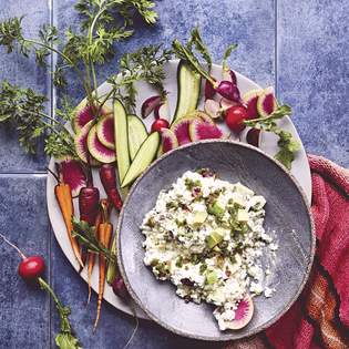 Recipe preview Chilled Chile con Queso with Avocado