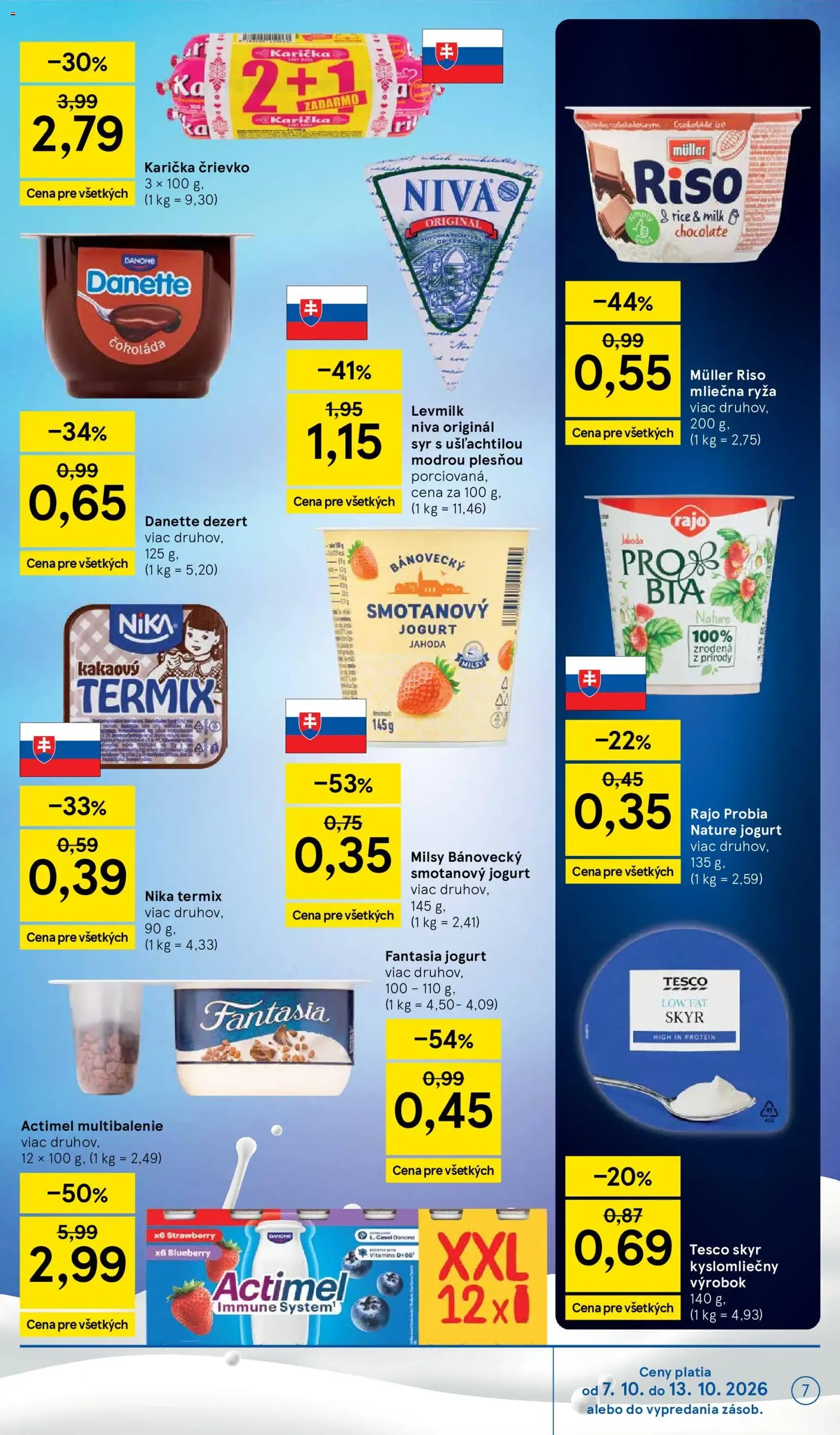 Tesco Hypermarket - leták - platný leták od 07.10.2026 strana 7 z 51