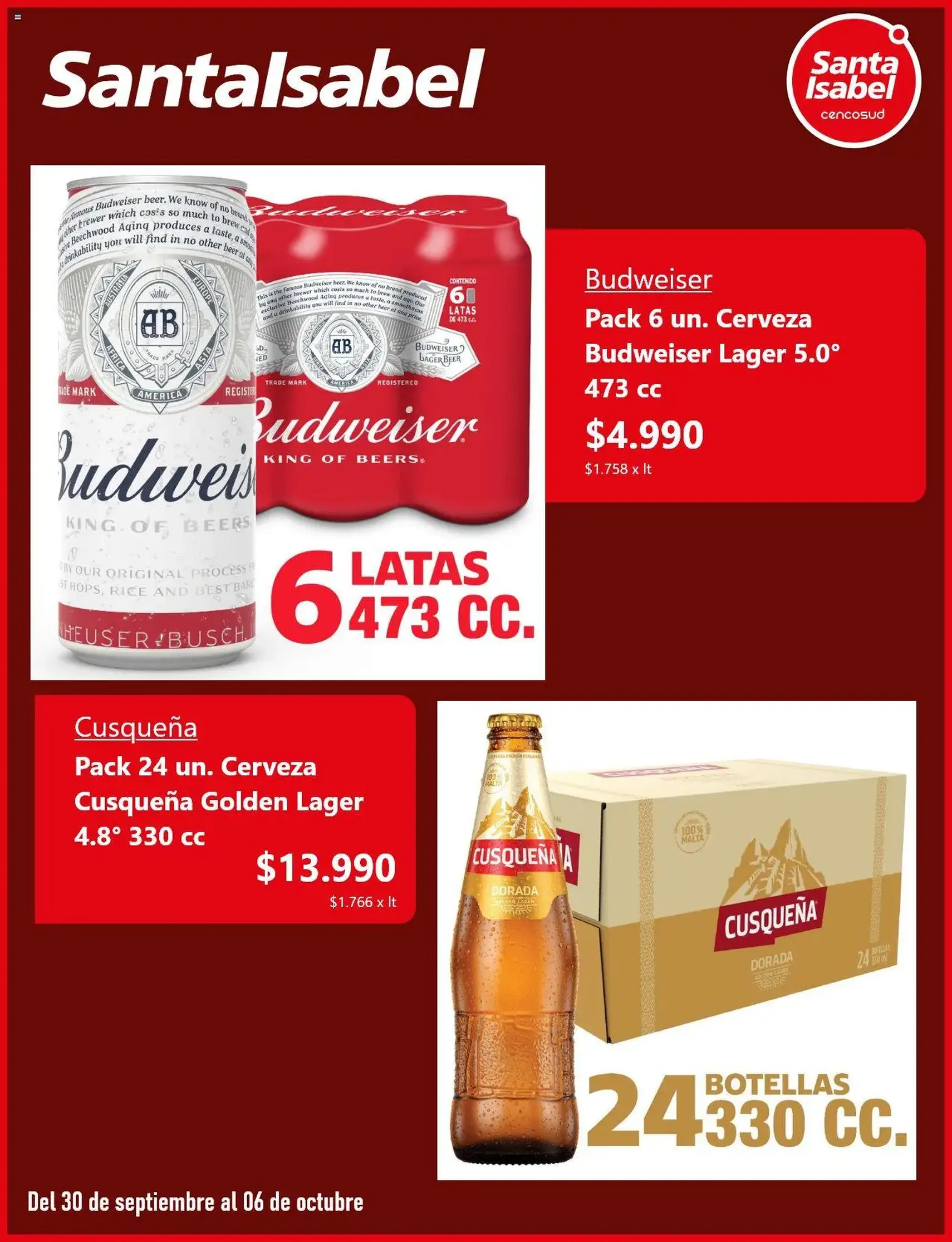 Santa Isabel ofertas - folleto válido desde 29.09.2025 página 5 de 5