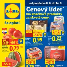 Lidl leták - náhľad letáku platný od 08.06.2026