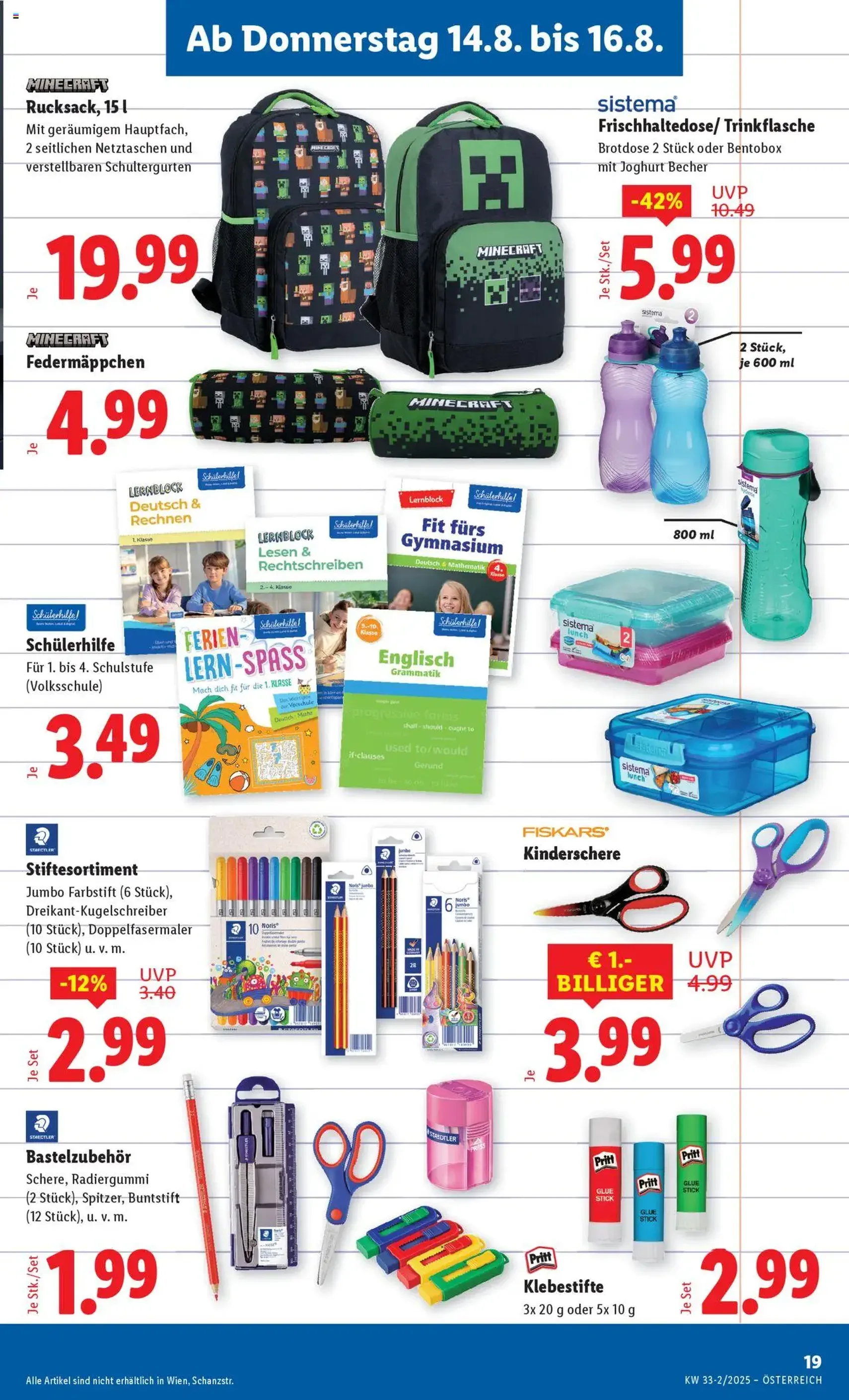 Lidl Flugblatt - Gültiger Prospekt ab 14.08.2025, Seite 21 von insgesamt 42 Lidl Flugblatt - Gültiger Prospekt ab 14.08.2025, Seite 21 von insgesamt 42