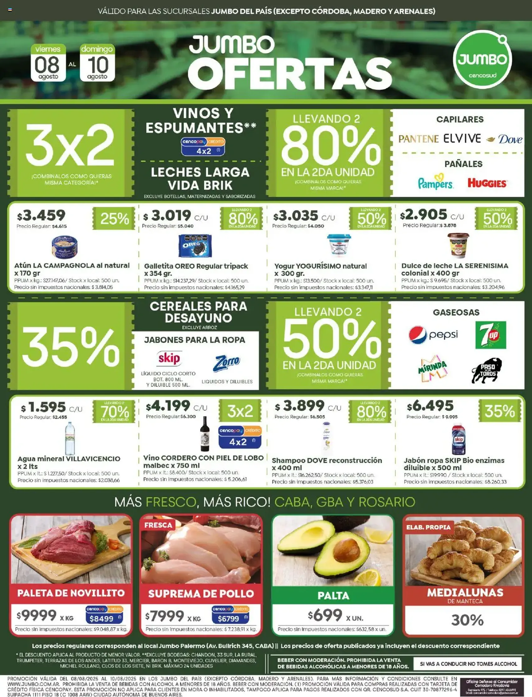 Jumbo ofertas - folleto válido desde 08/08/2025 página 1 de 7 Jumbo ofertas - folleto válido desde 08/08/2025 página 1 de 7
