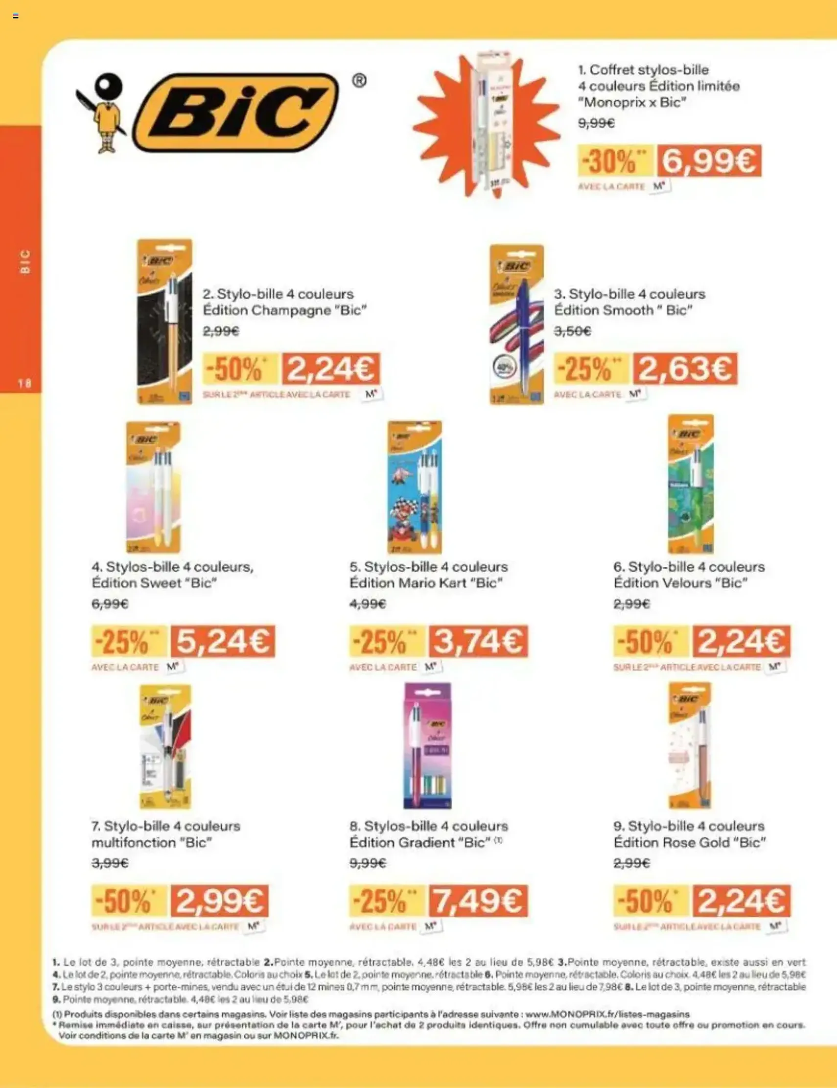 Monoprix catalogue guide de rentrée - brochure valable à partir du 05/08/2025, page 18 sur 42