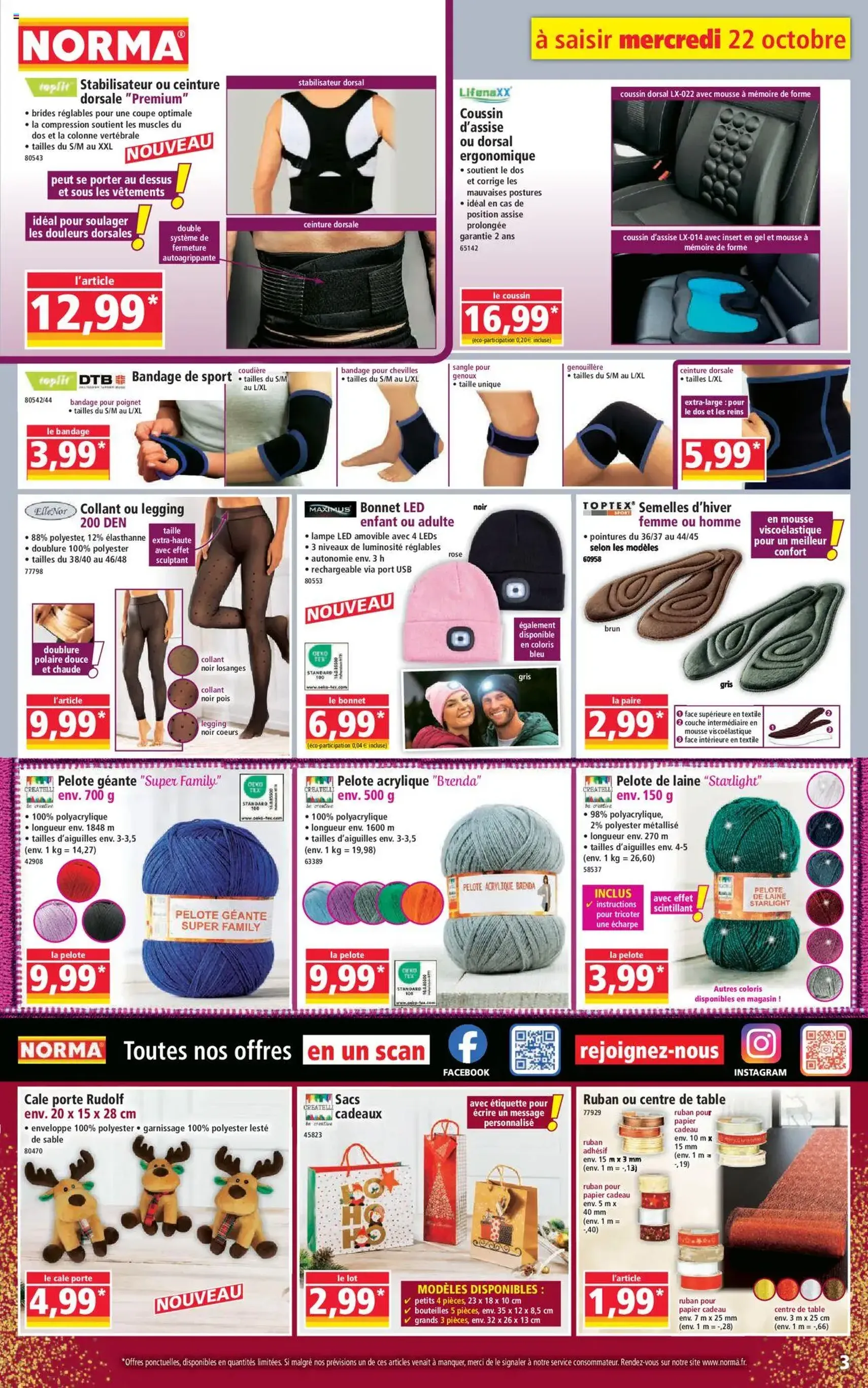 Norma catalogue - brochure valable à partir du 22/10/2025, page 3 sur 12 Norma catalogue - brochure valable à partir du 22/10/2025, page 3 sur 12
