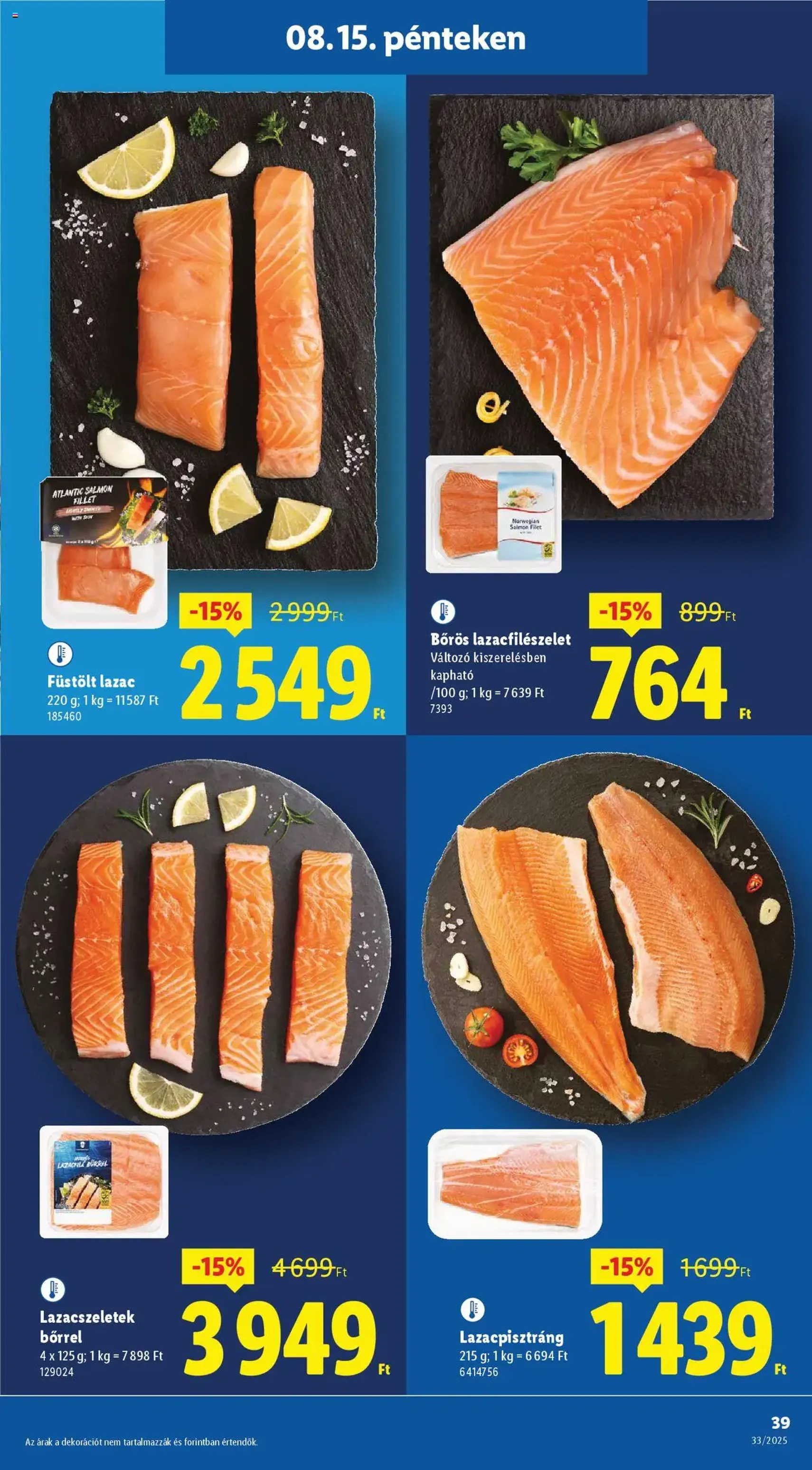 Lidl Akciós újság - 2025.08.14. érvényes szórólap 39 oldal 64 oldalból