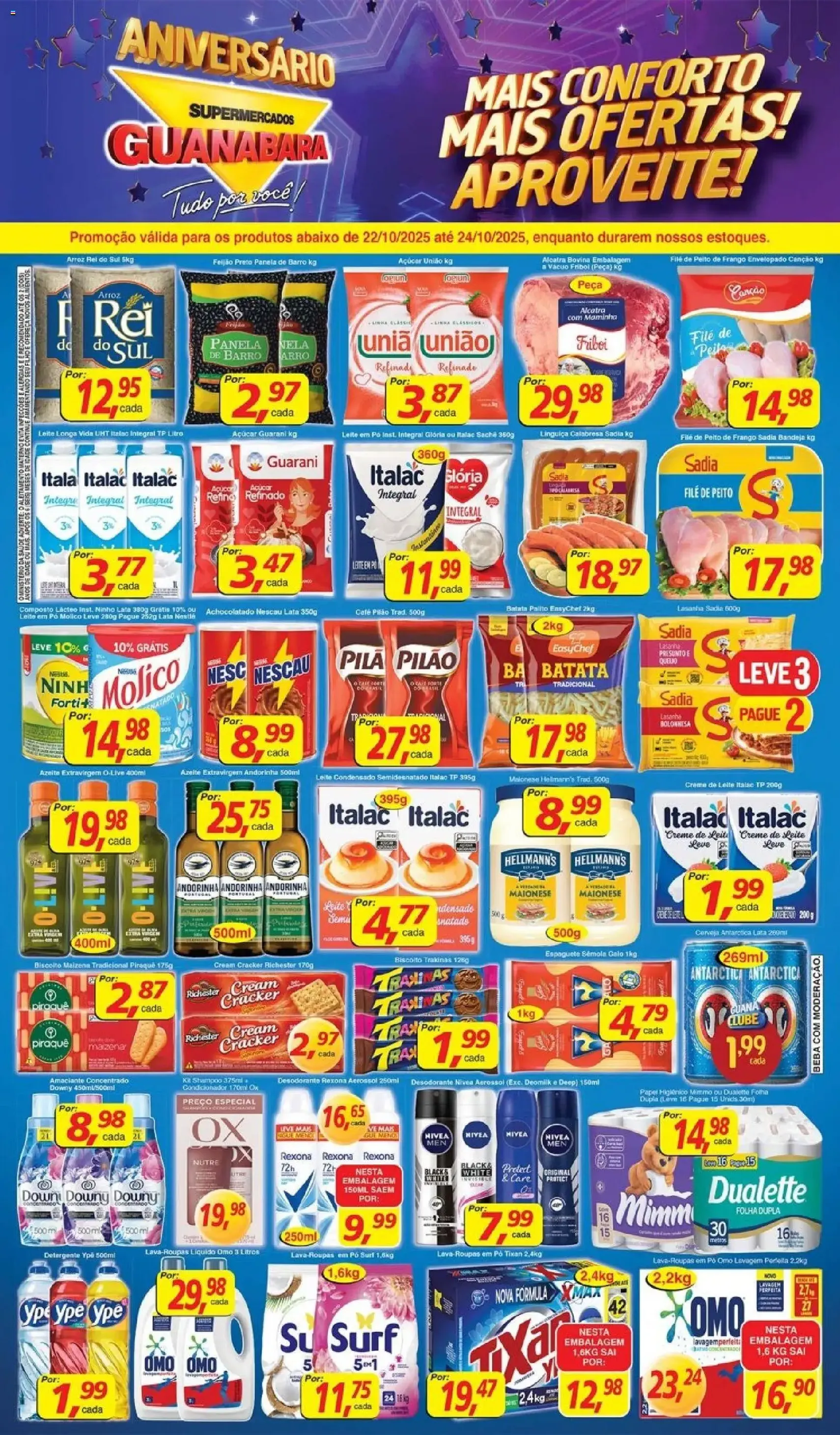 Encarte Guanabara - folheto válido a partir de 22/10/2025 página 1 de 1