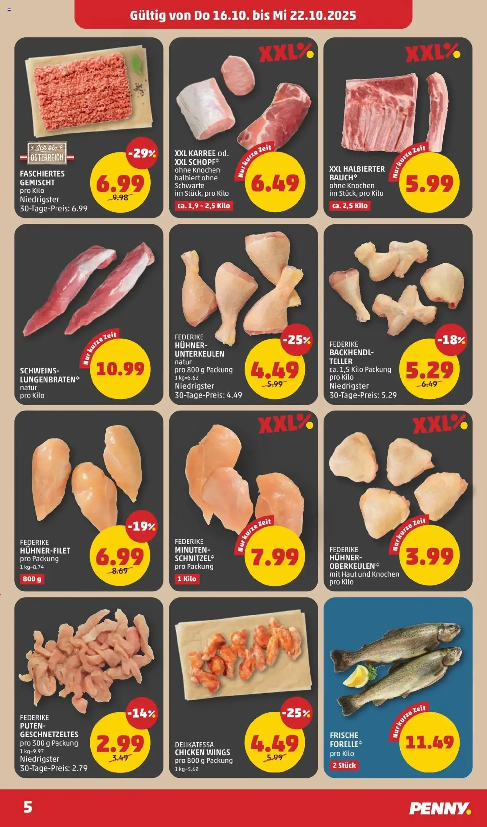 Penny Markt Flugblatt - Gültiger Prospekt ab 16.10.2025, Seite 5 von insgesamt 32