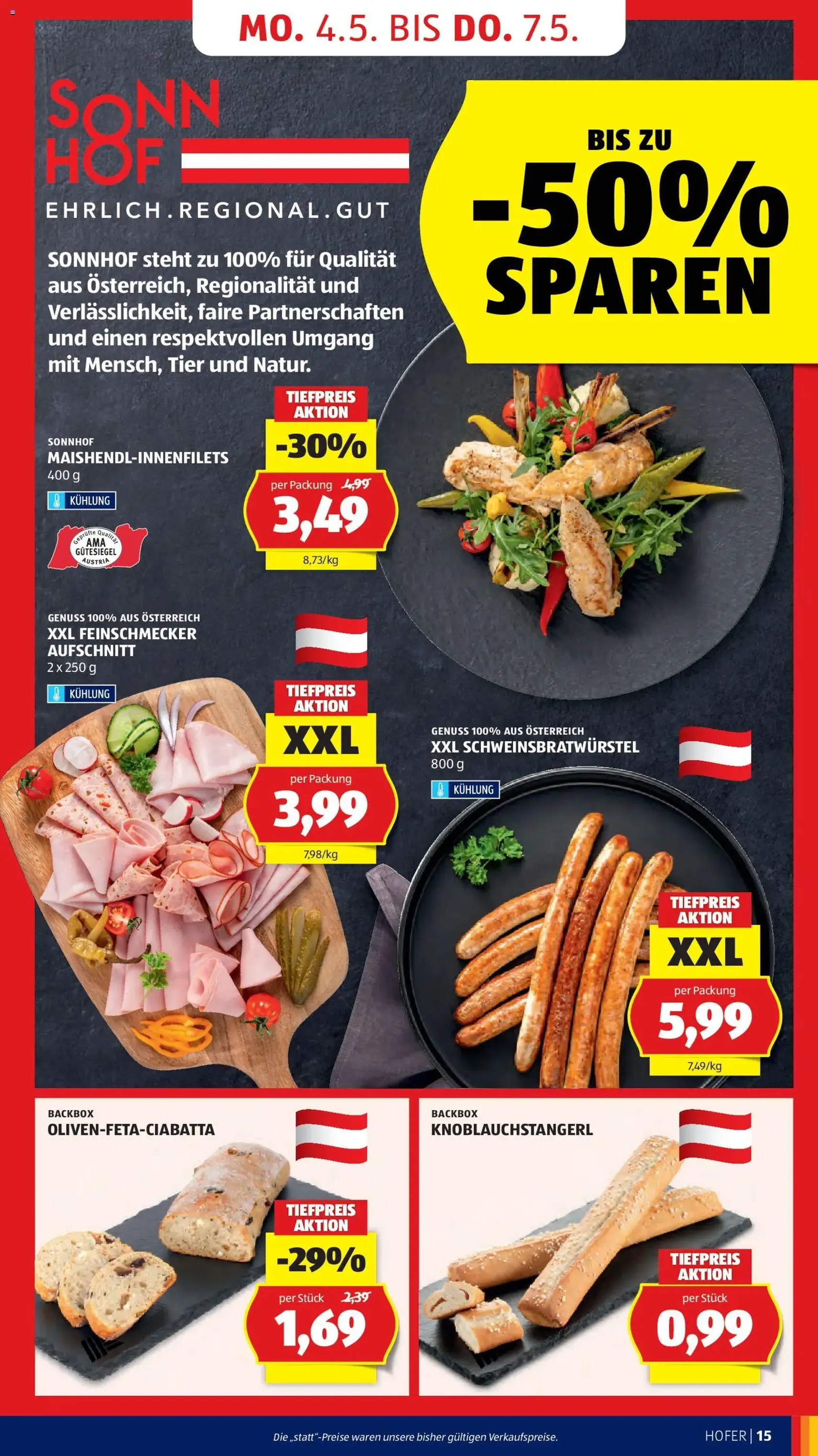 Hofer Flugblatt - Gültiger Prospekt ab 29.04.2026, Seite 19 von insgesamt 47