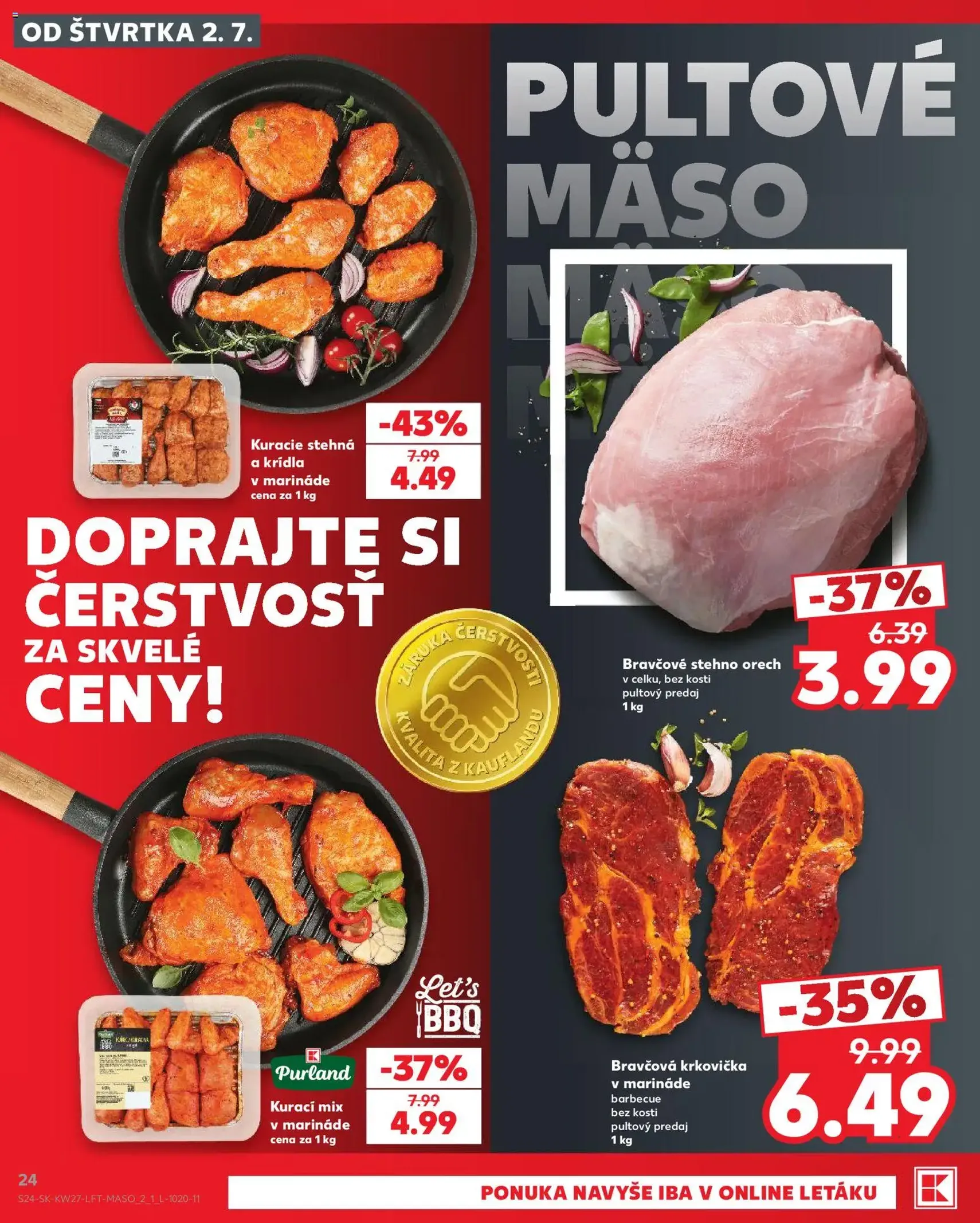 Kaufland leták - platný leták od 02.07.2026 strana 24 z 80